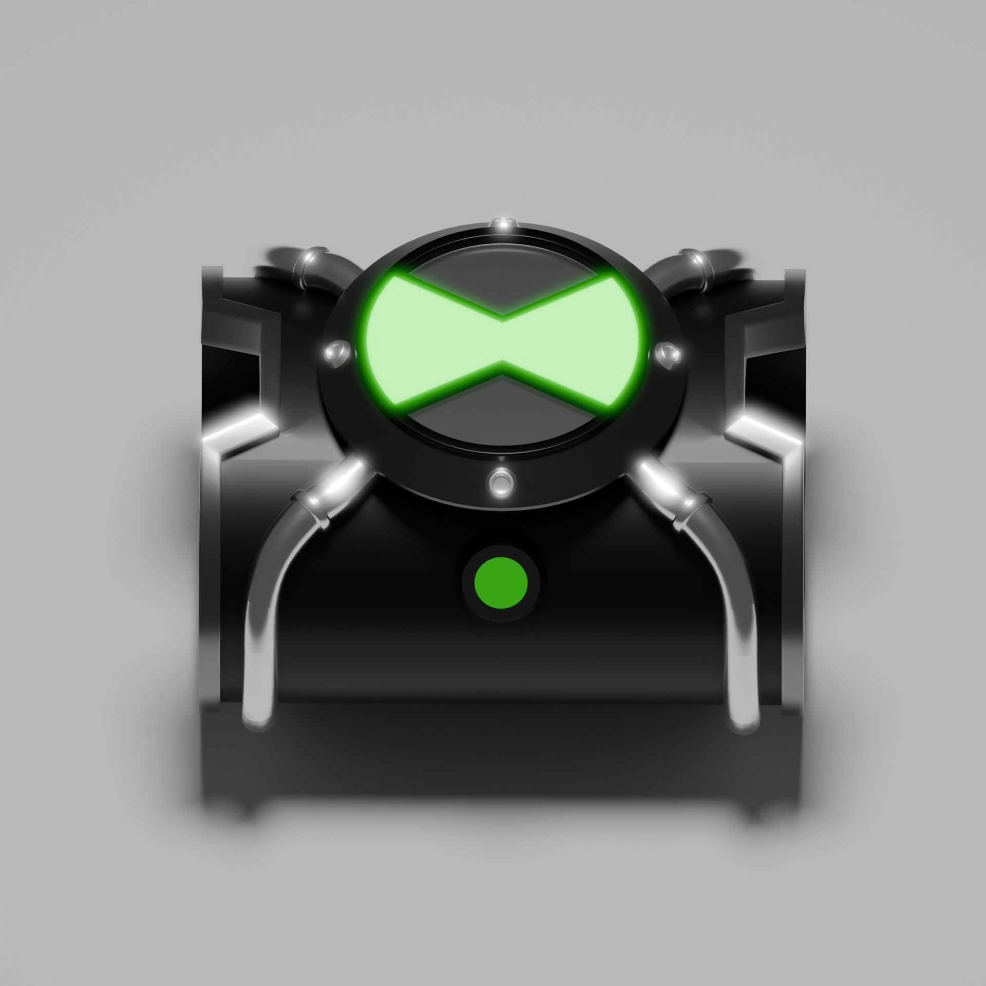 Ben 10 omnitrix model 3D Low-poly 3D model_4