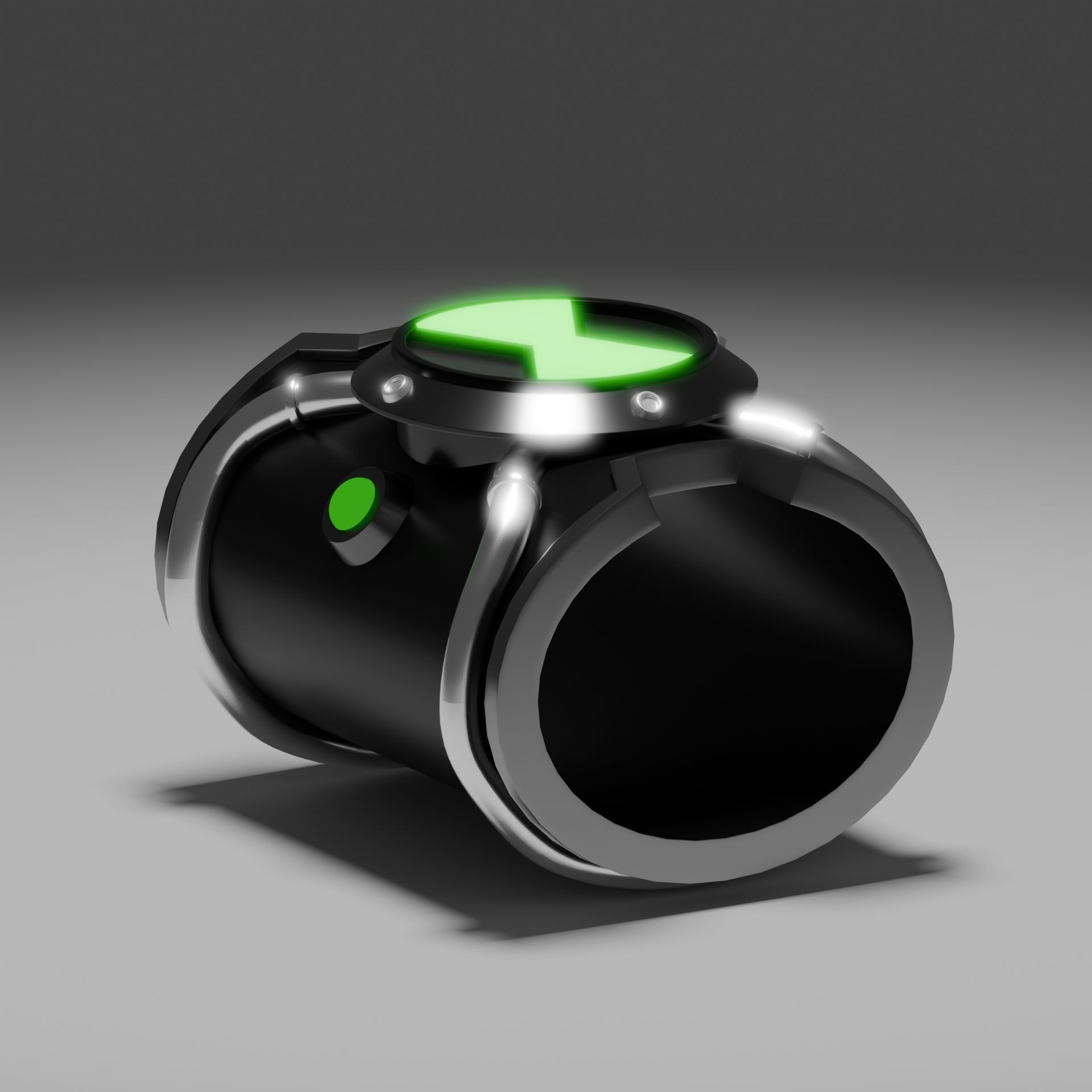 Ben 10 omnitrix model 3D Low-poly 3D model_5