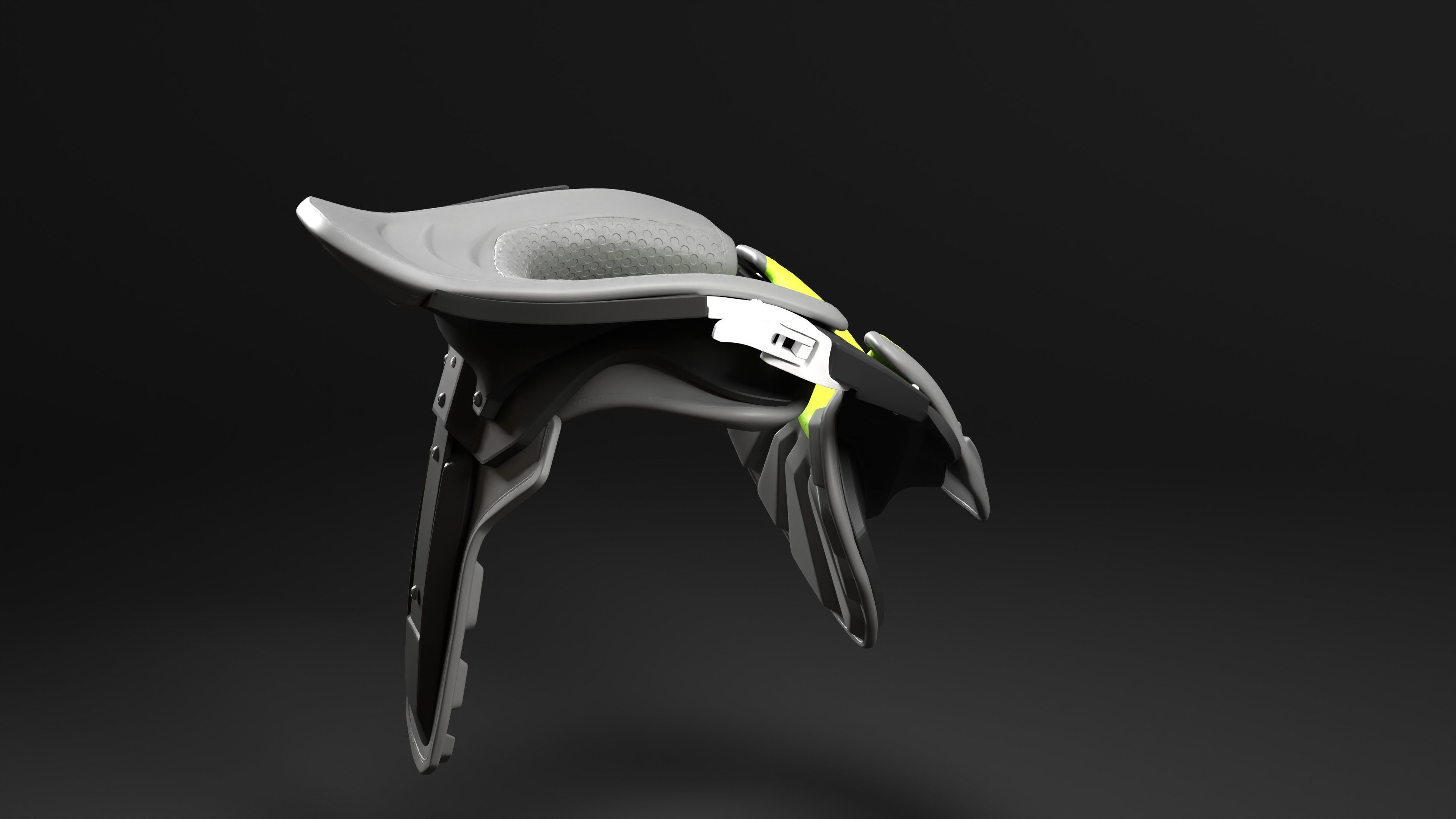 Neck Brace for Motocross Rider 3D print model_7