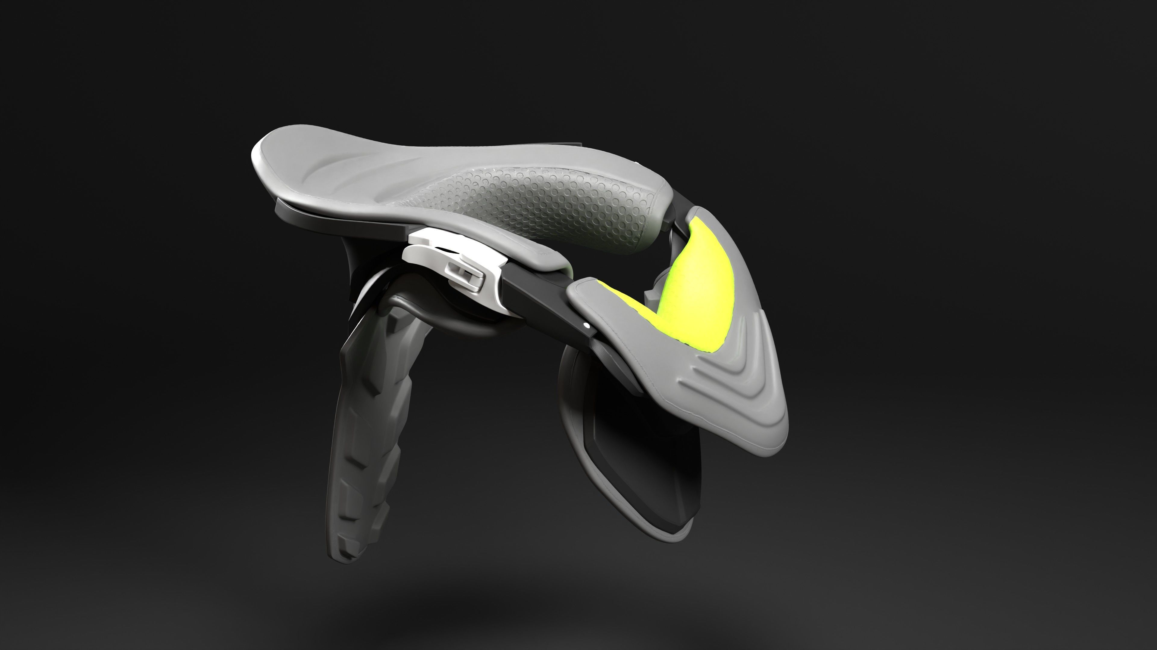 Neck Brace for Motocross Rider 3D print model_6