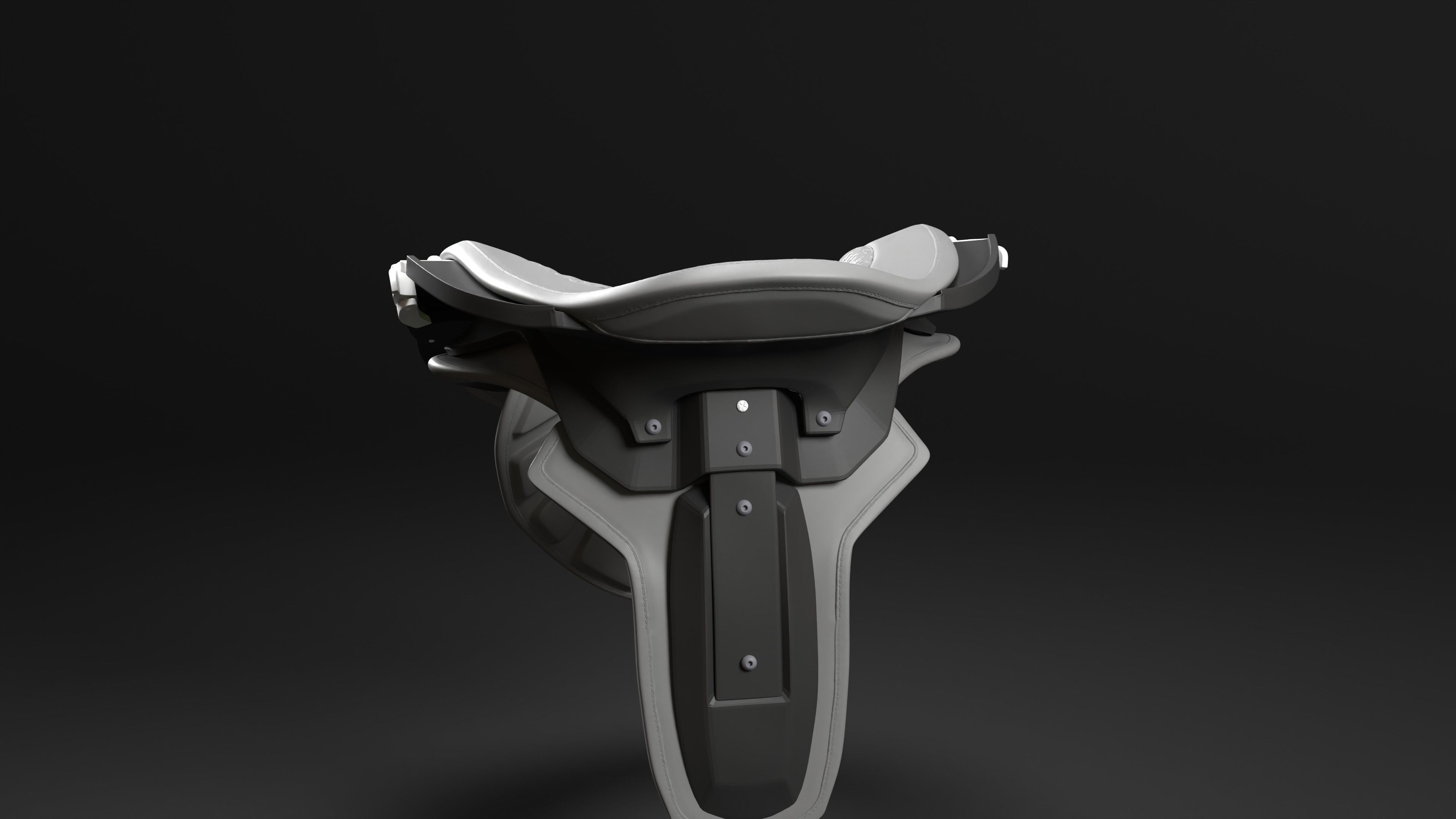 Neck Brace for Motocross Rider 3D print model_9