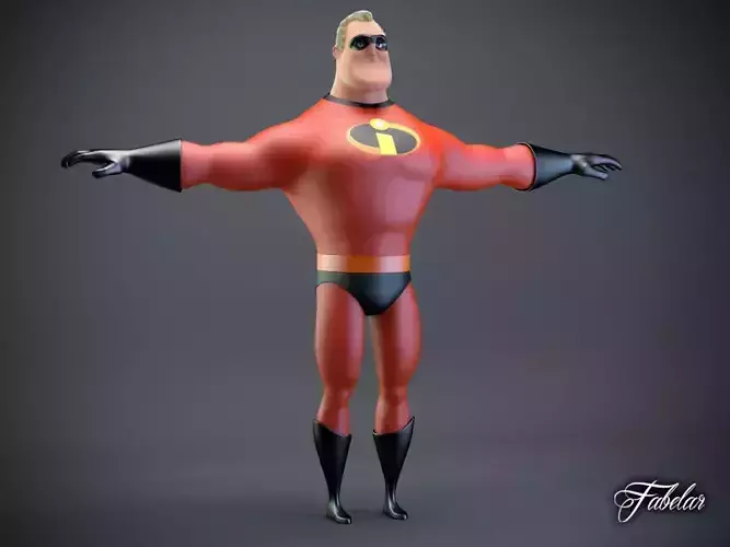 Mr Incredible 3D model