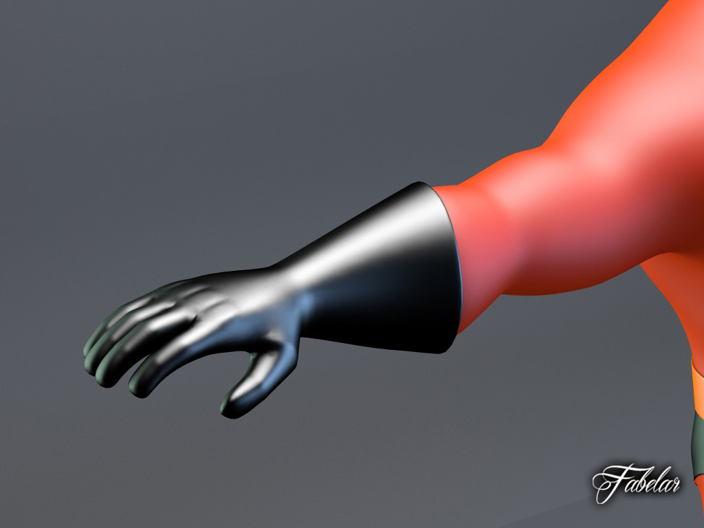 Mr Incredible 3D model_4