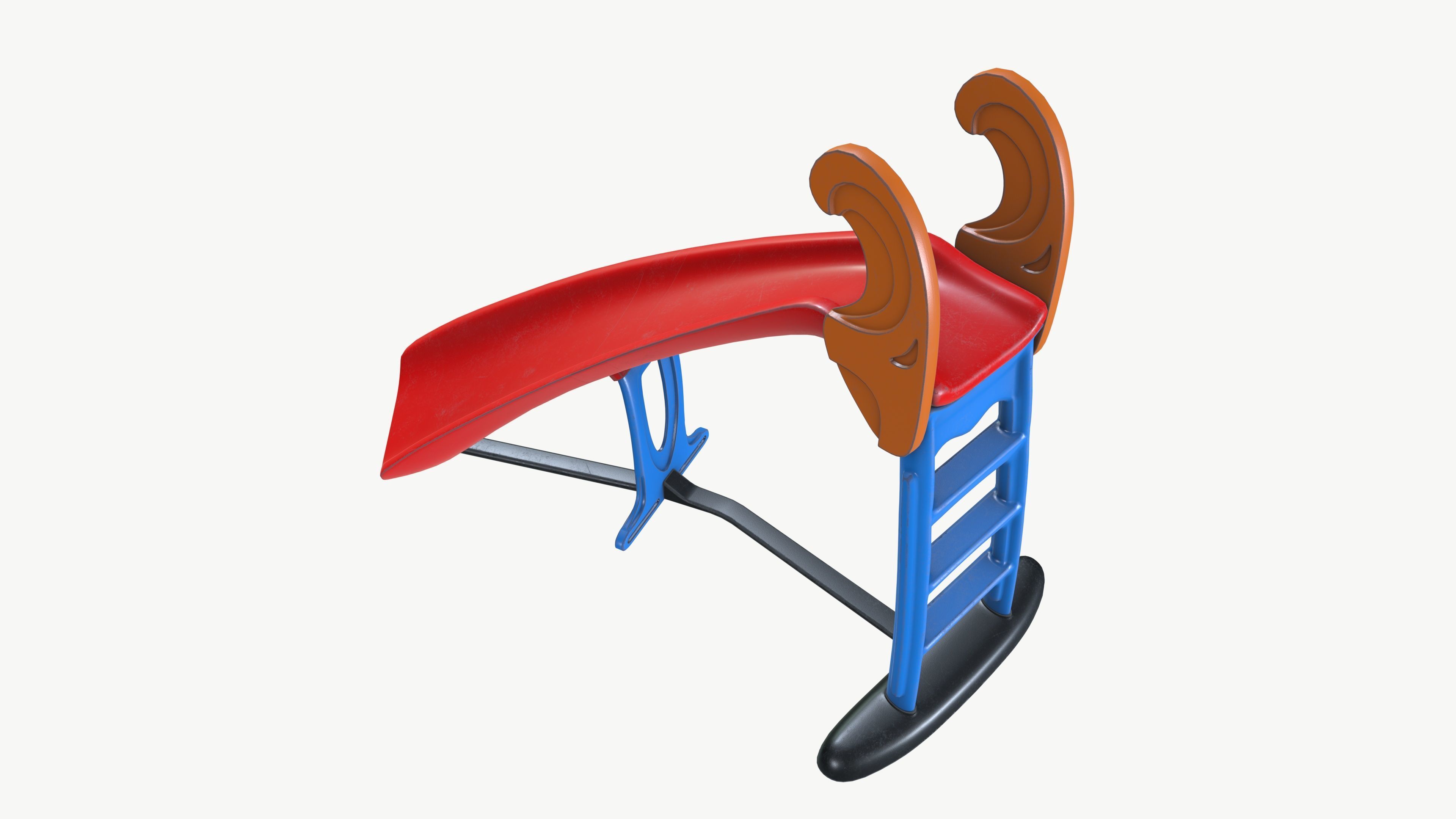 Kids Slide 3D model_2