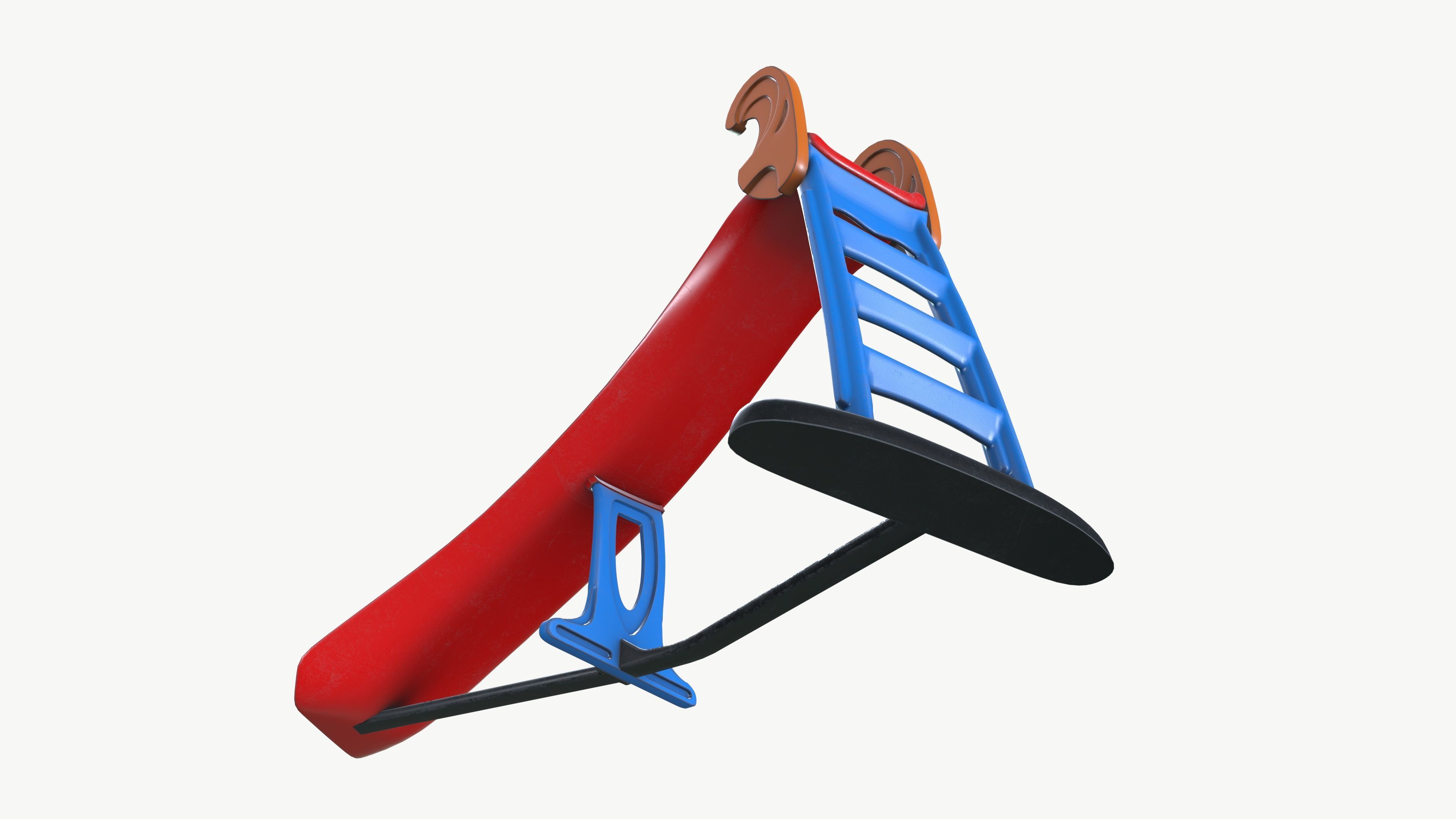 Kids Slide 3D model_5