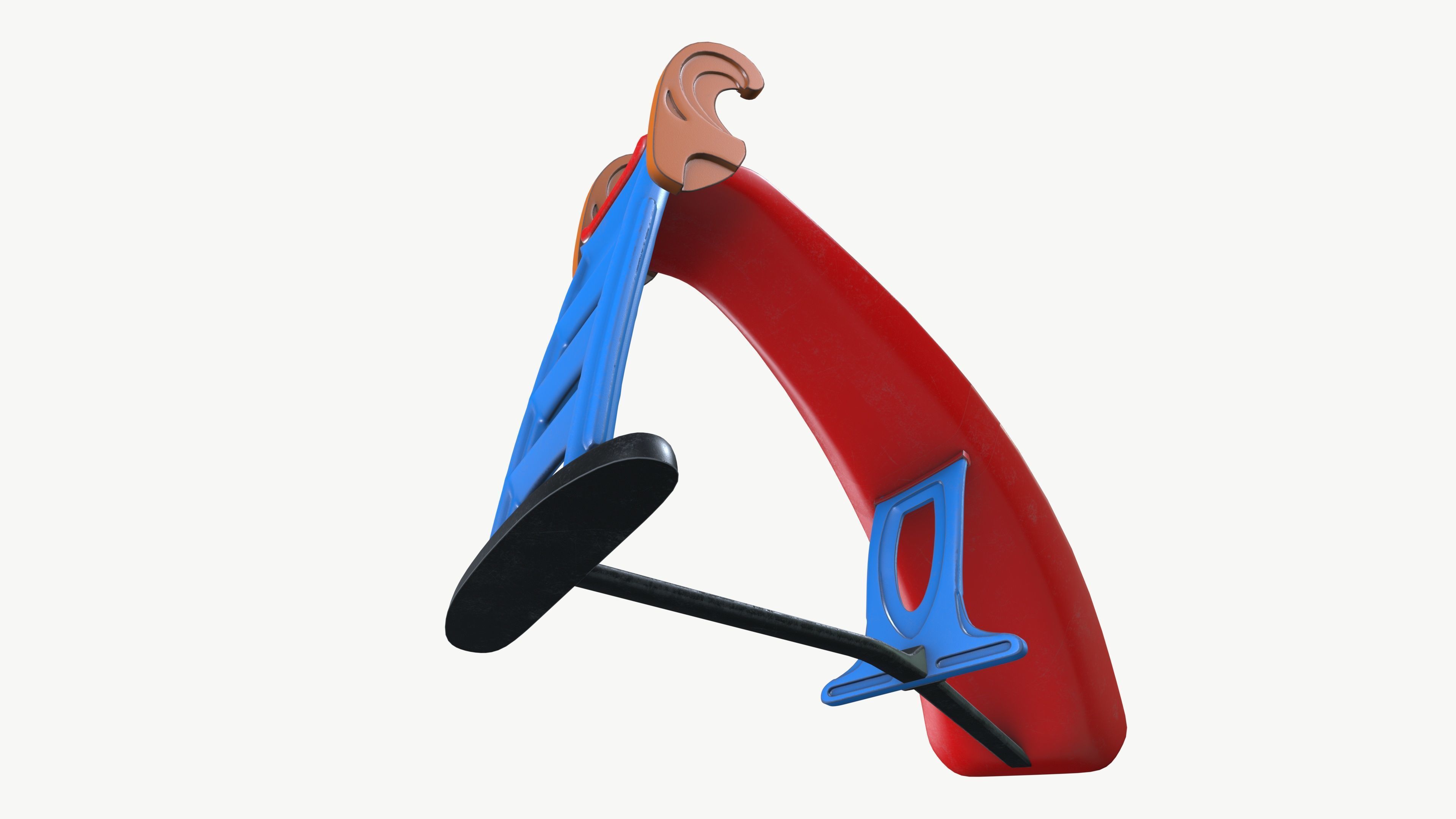 Kids Slide 3D model_4