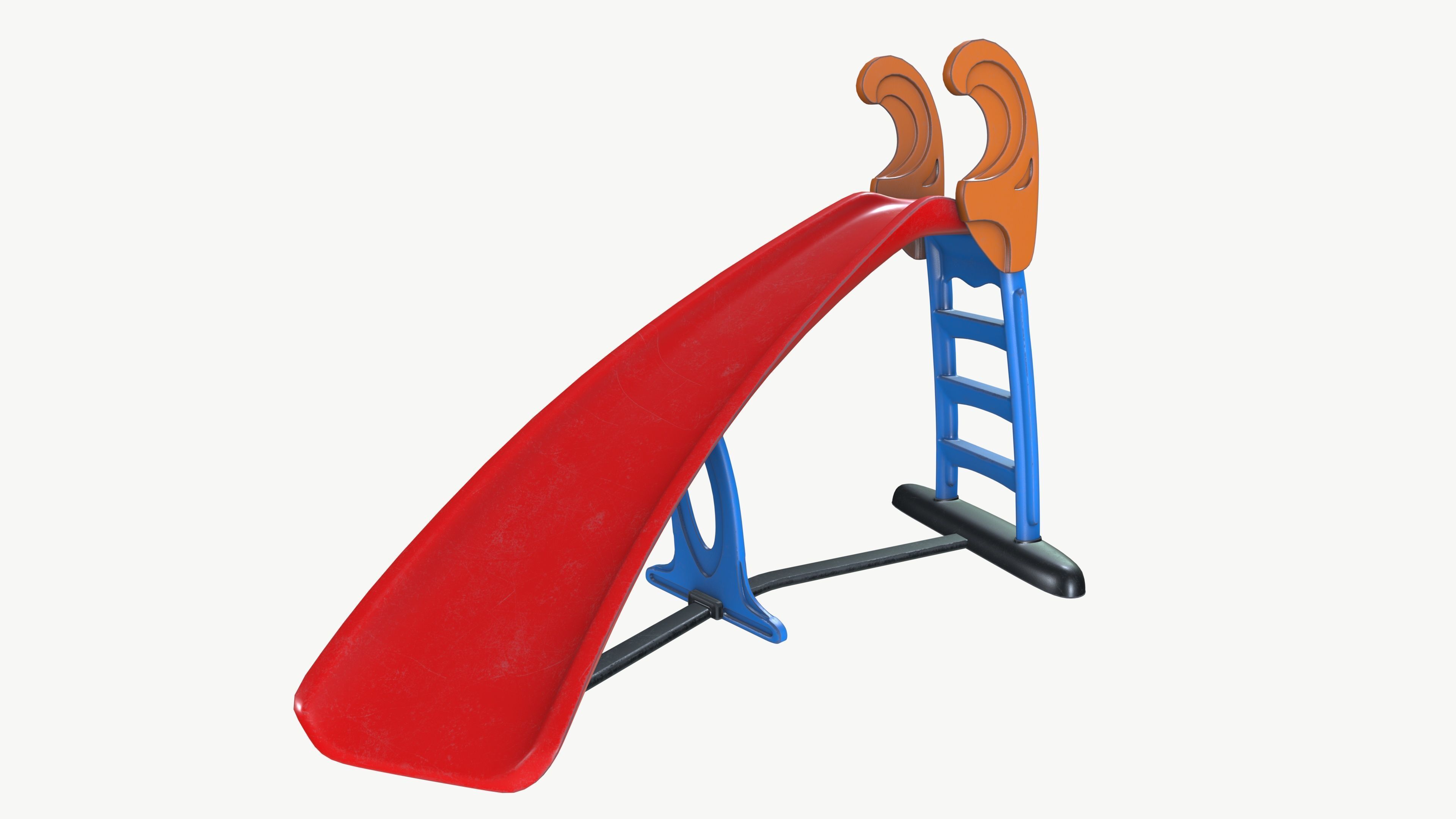 Kids Slide 3D model_1