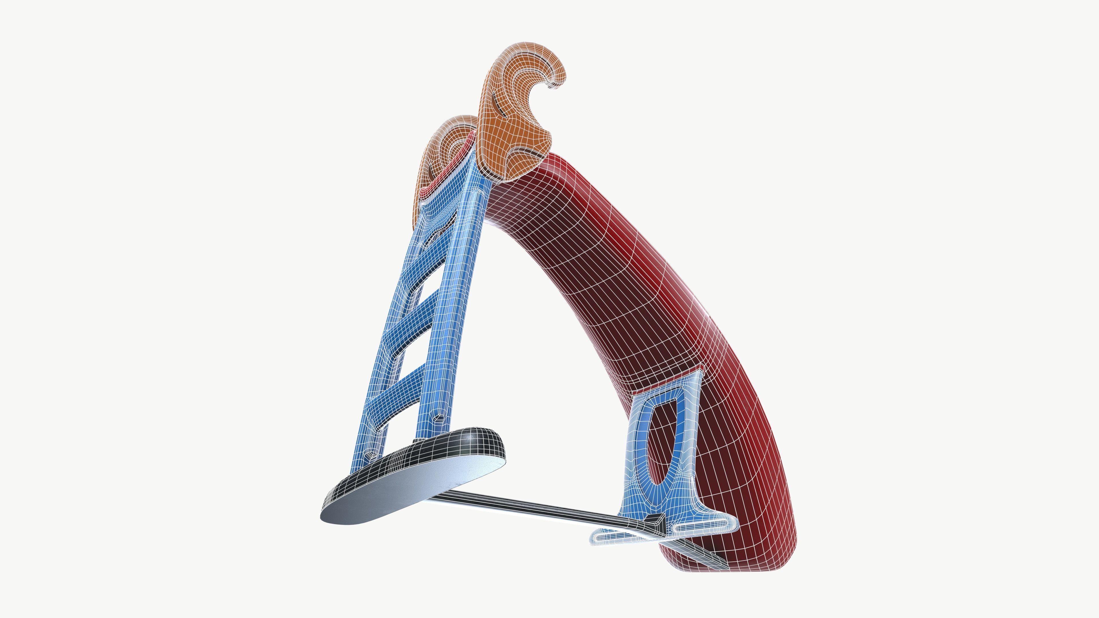 Kids Slide 3D model_7