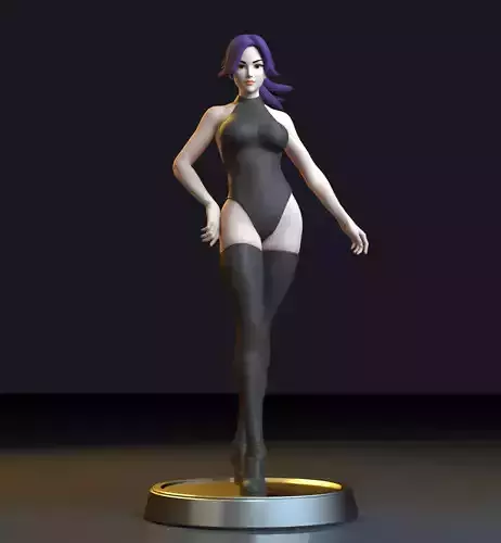Yoruichi From Bleach - SFW and NSFW 3D print model