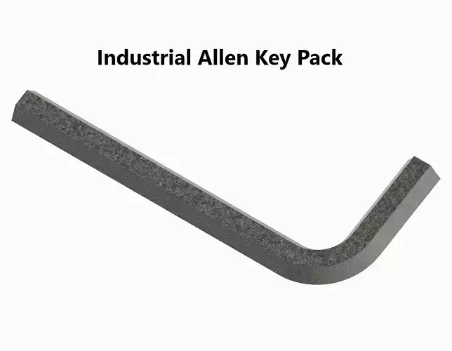 Industrial Allen Key Pack 3D print model