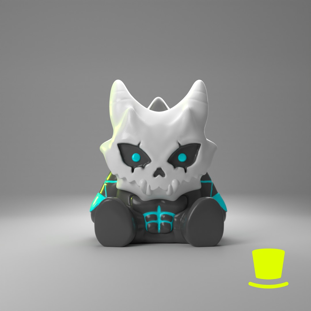 Kaiju No 8 - Kafka Hibino Chibi  3D print model_4