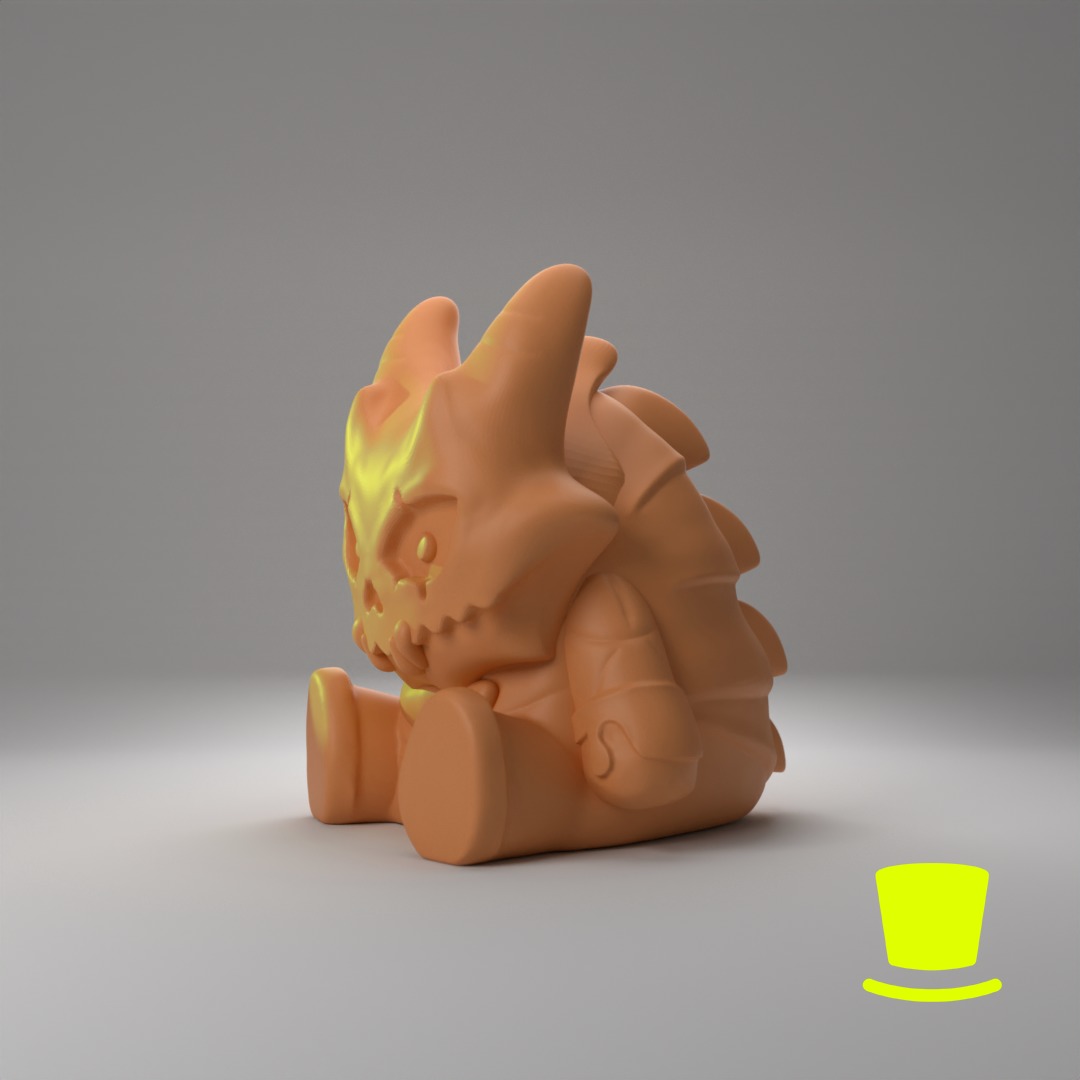 Kaiju No 8 - Kafka Hibino Chibi  3D print model_9