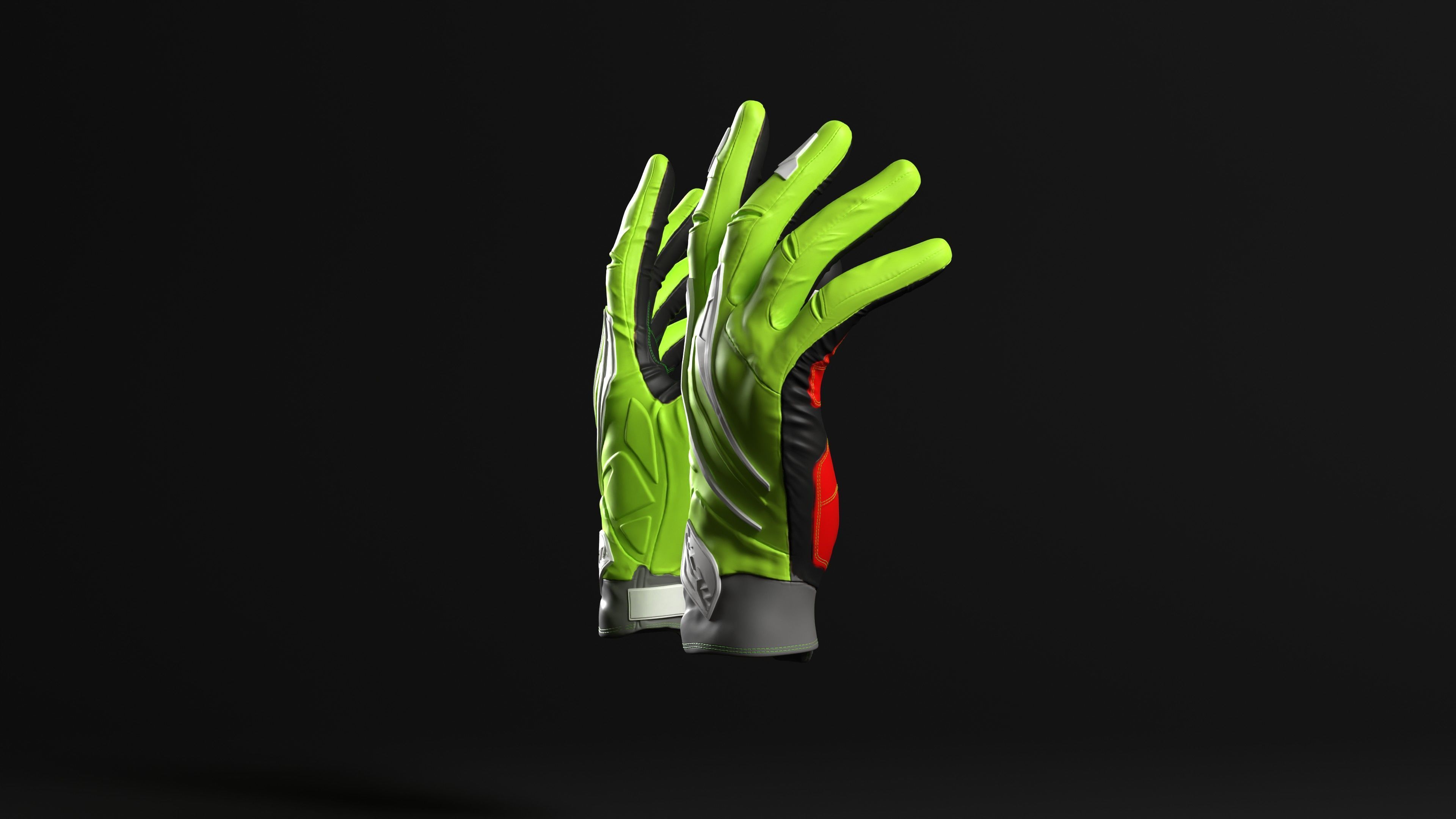 MSR Motocross Gloves 3D print model_10