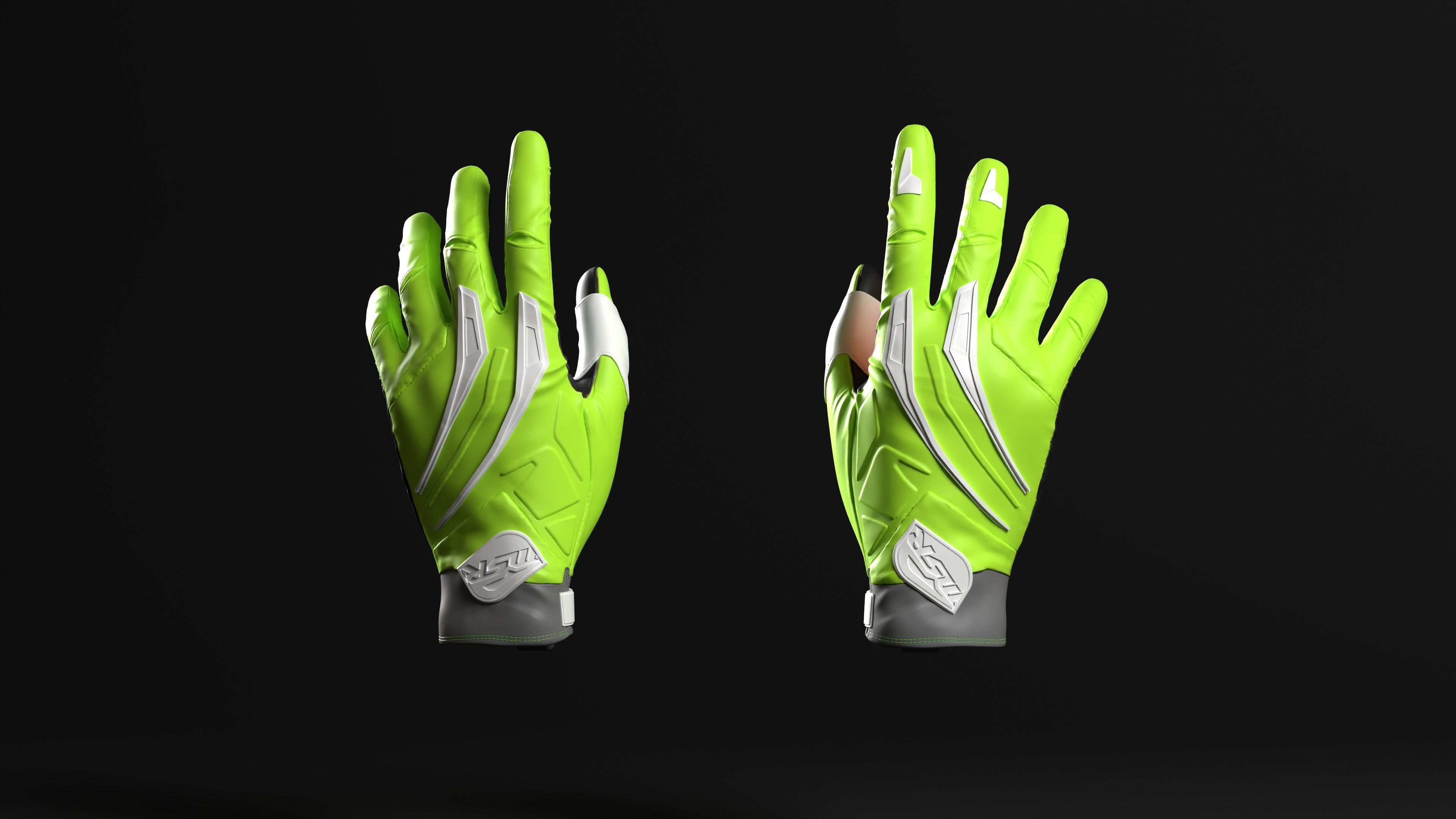 MSR Motocross Gloves 3D print model_13