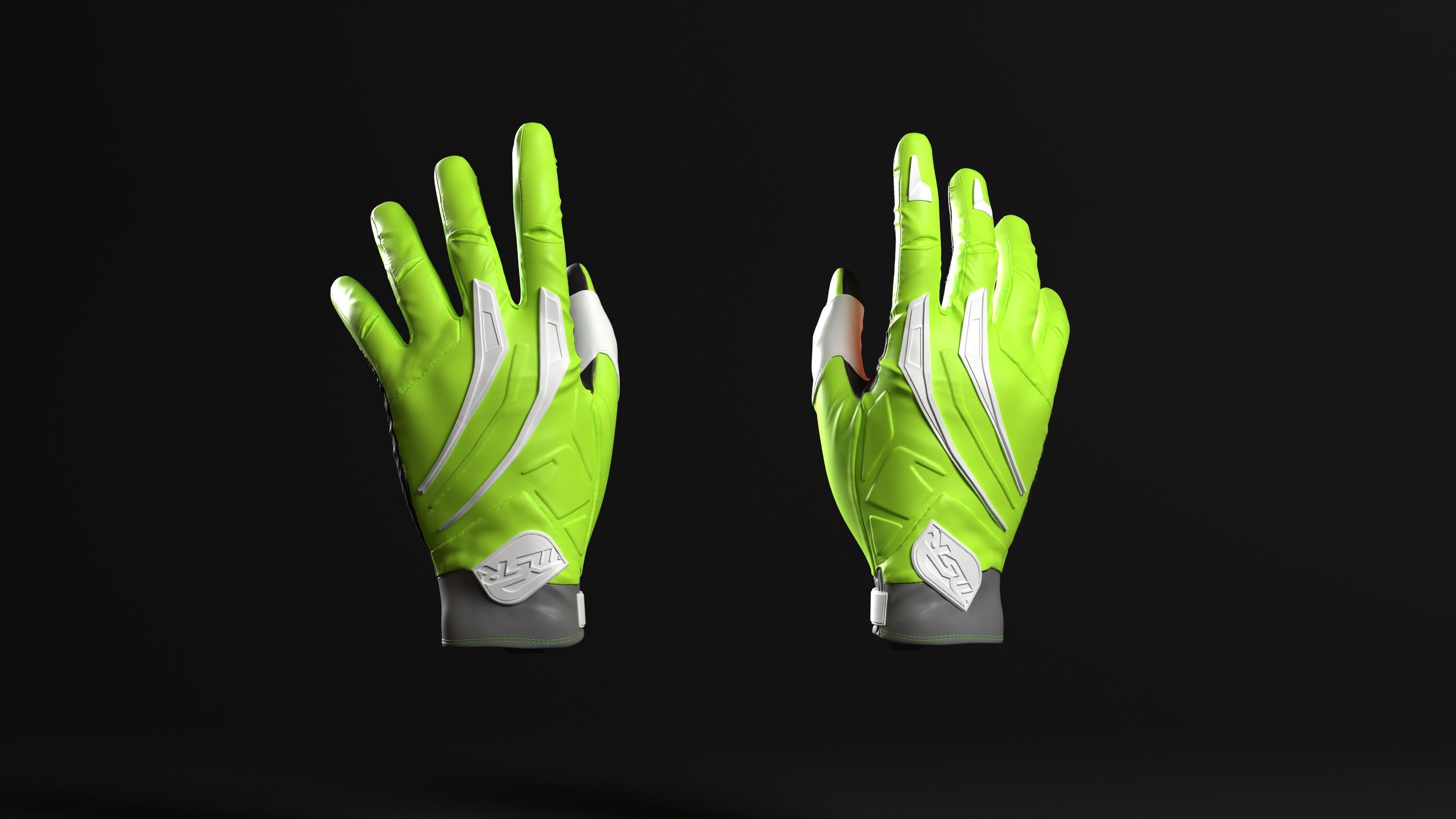 MSR Motocross Gloves 3D print model_1