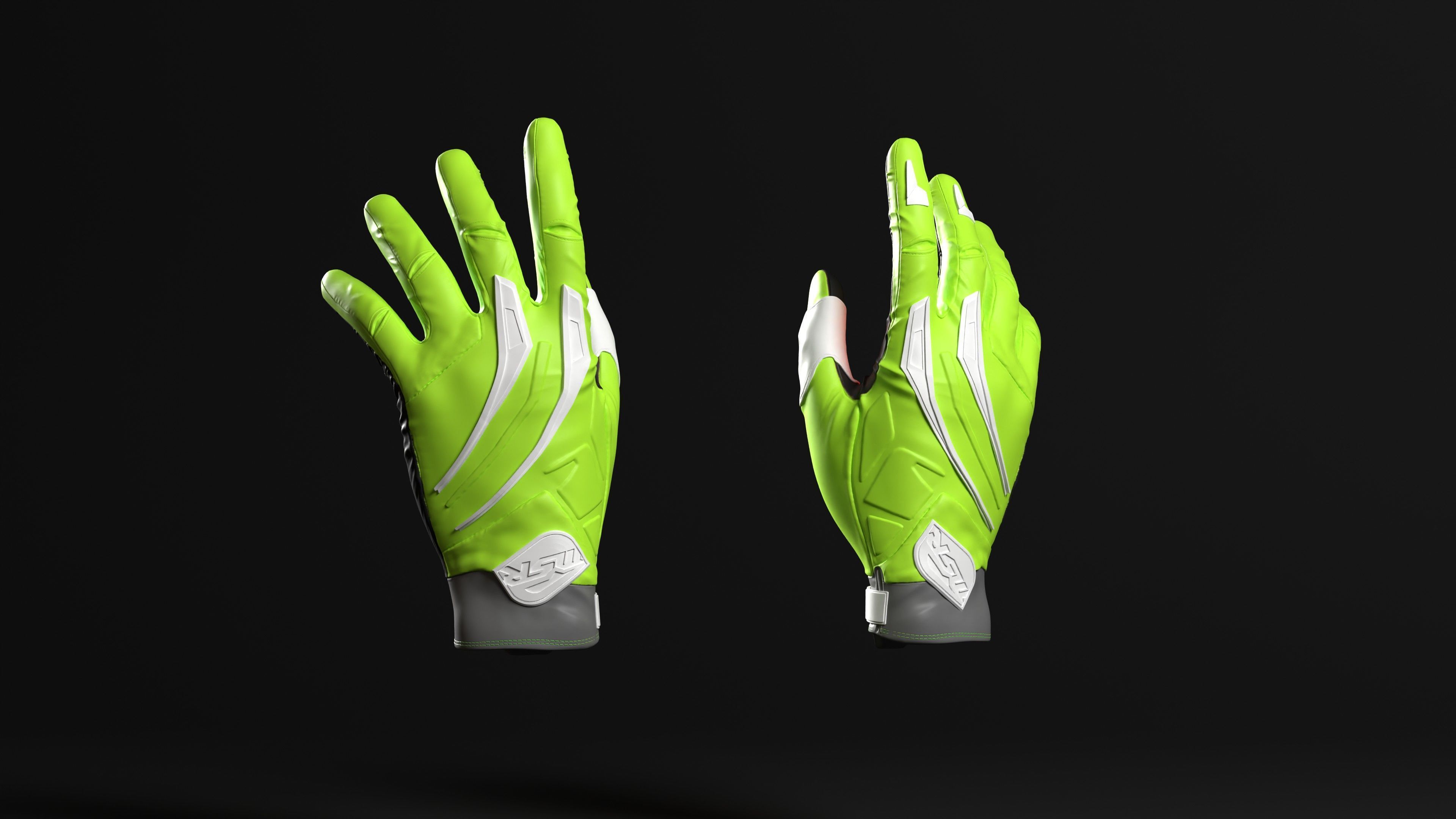 MSR Motocross Gloves 3D print model_2