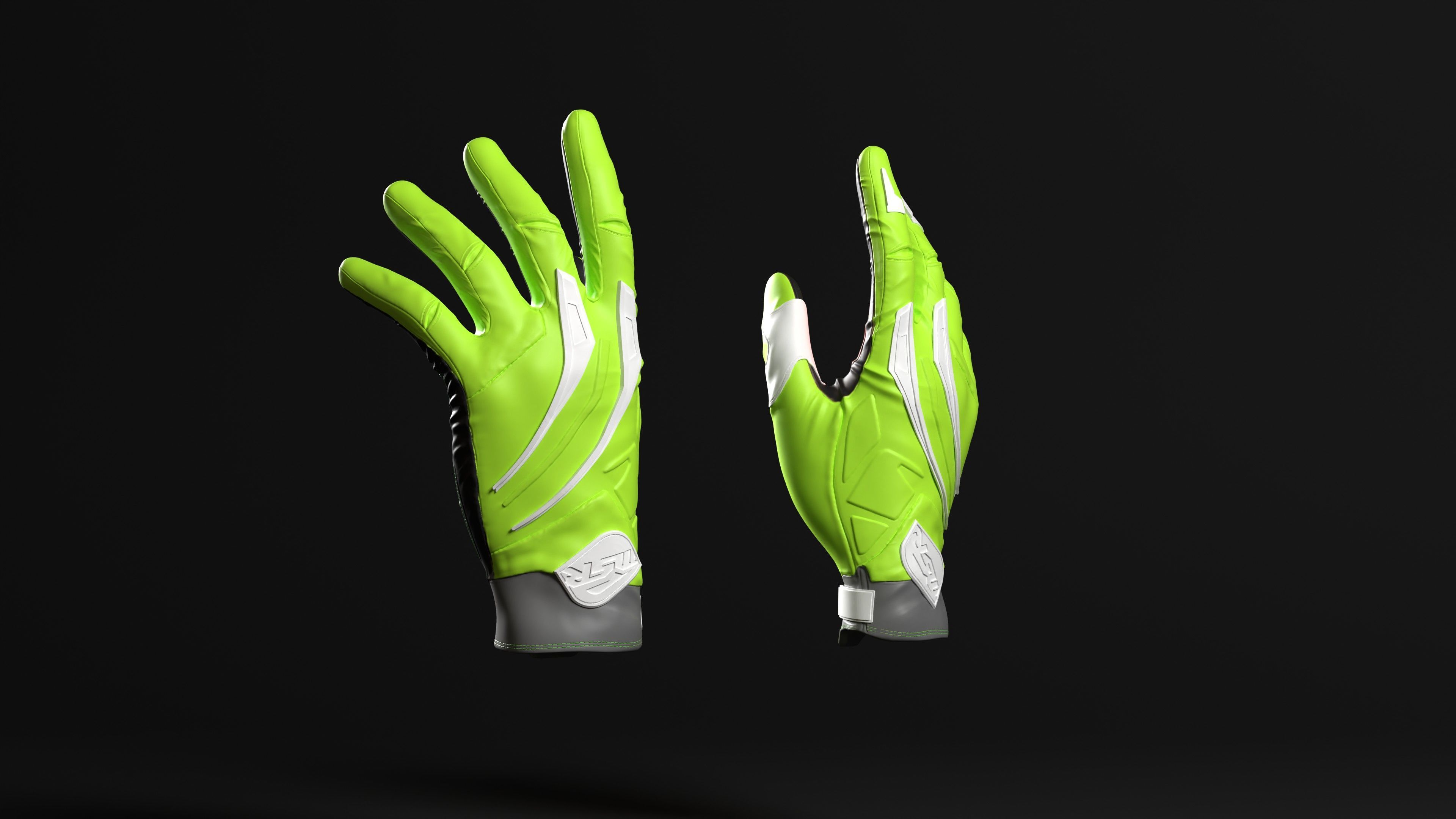 MSR Motocross Gloves 3D print model_4
