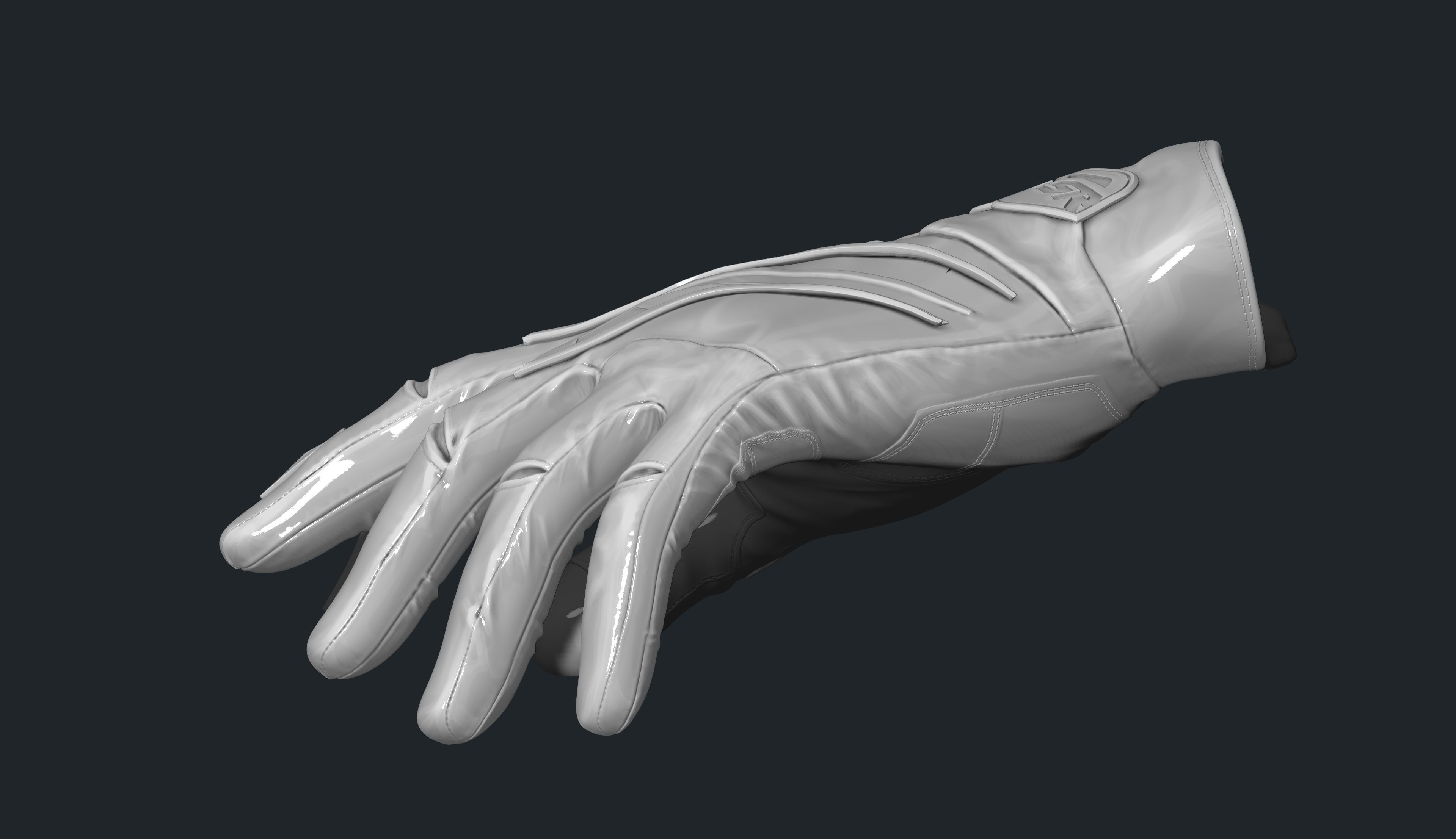 MSR Motocross Gloves 3D print model_19
