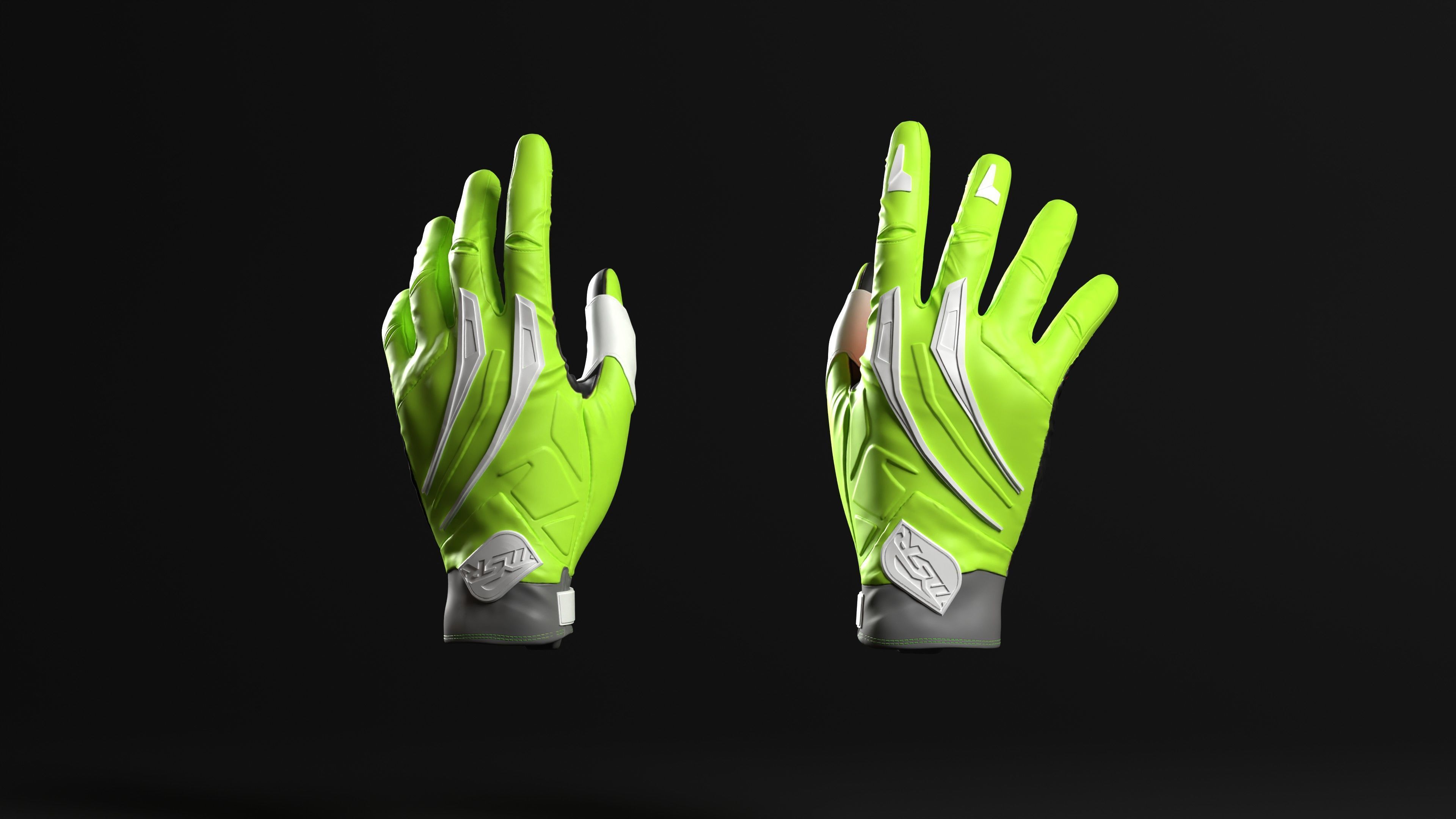 MSR Motocross Gloves 3D print model_12