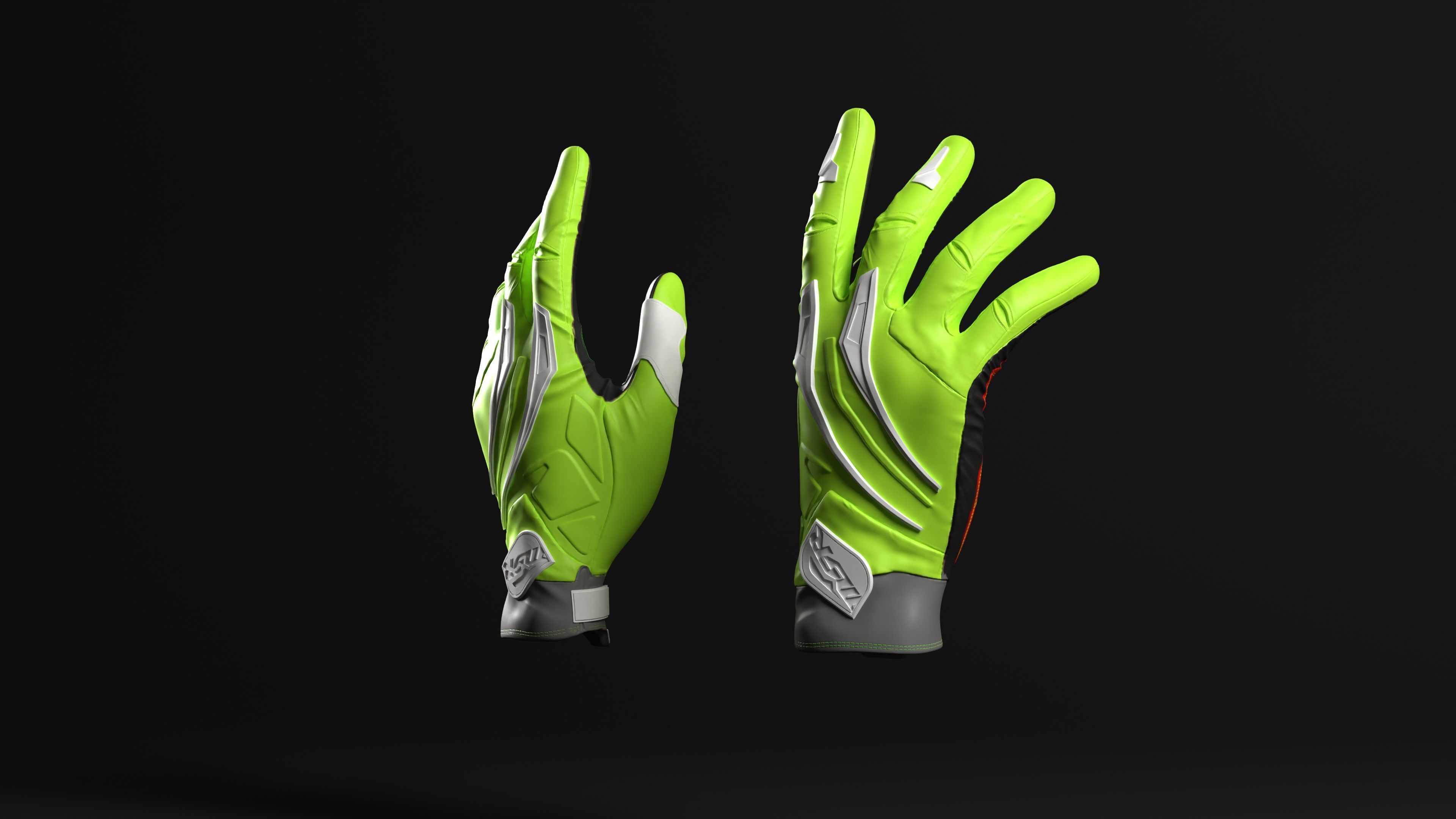 MSR Motocross Gloves 3D print model_11