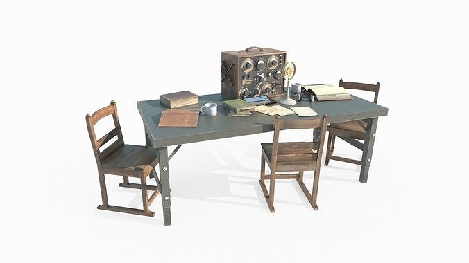 Old telegraph station 3D model