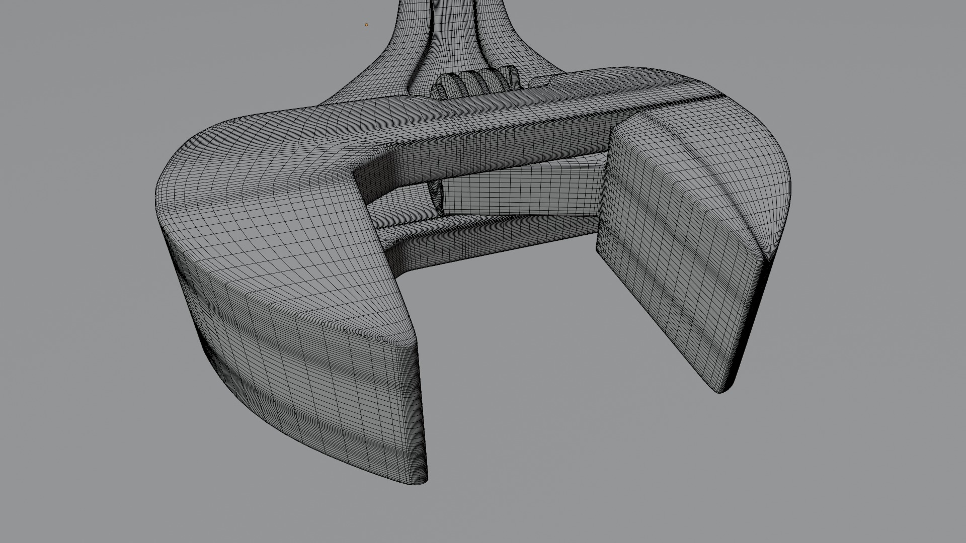 Adjustable Wrench Free 3D model_4