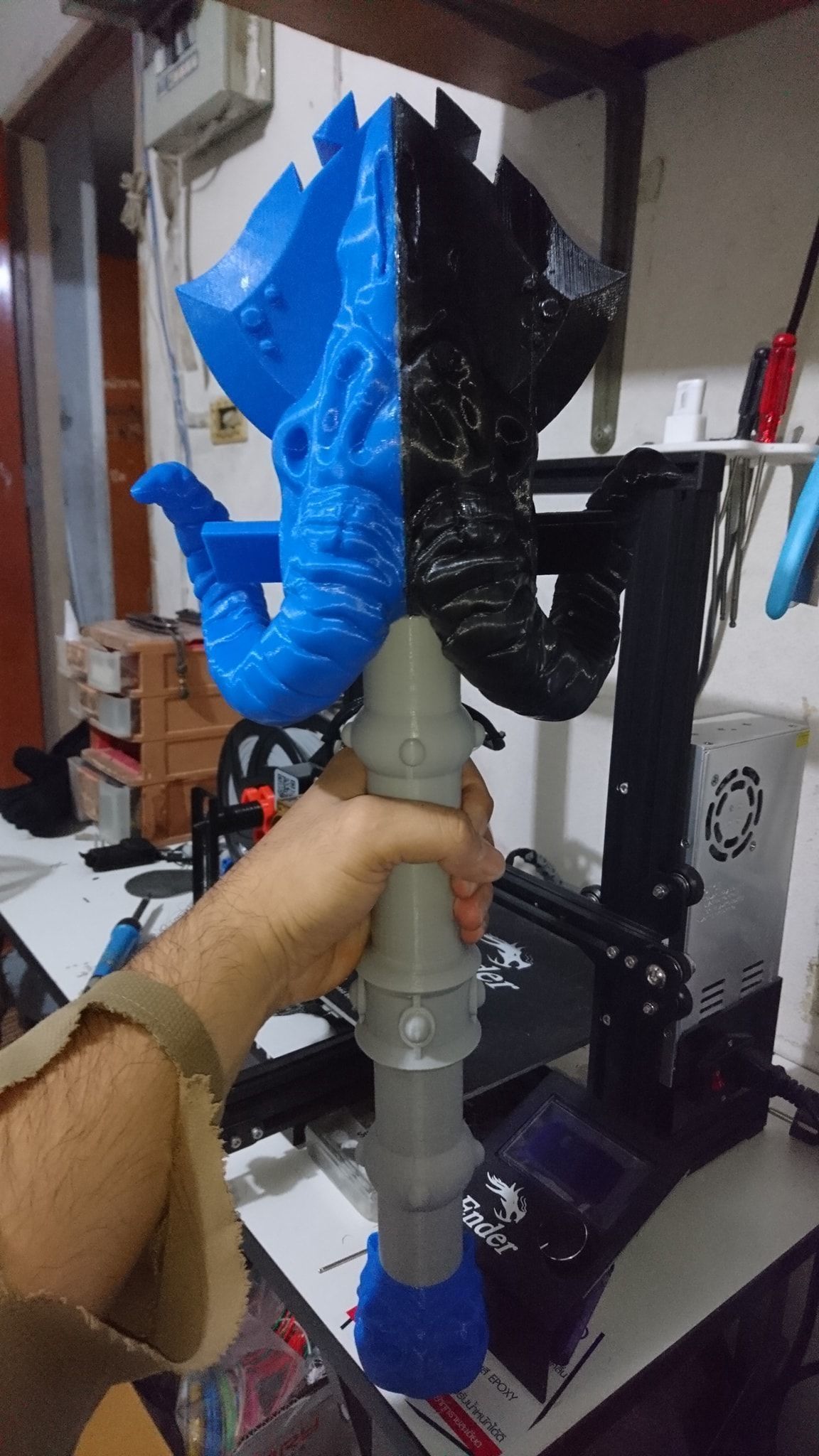 Frostmourne sword 3D print model_2
