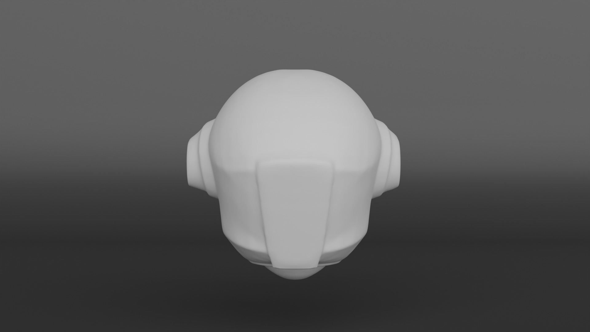 Alien Robo Head 3D print model_7