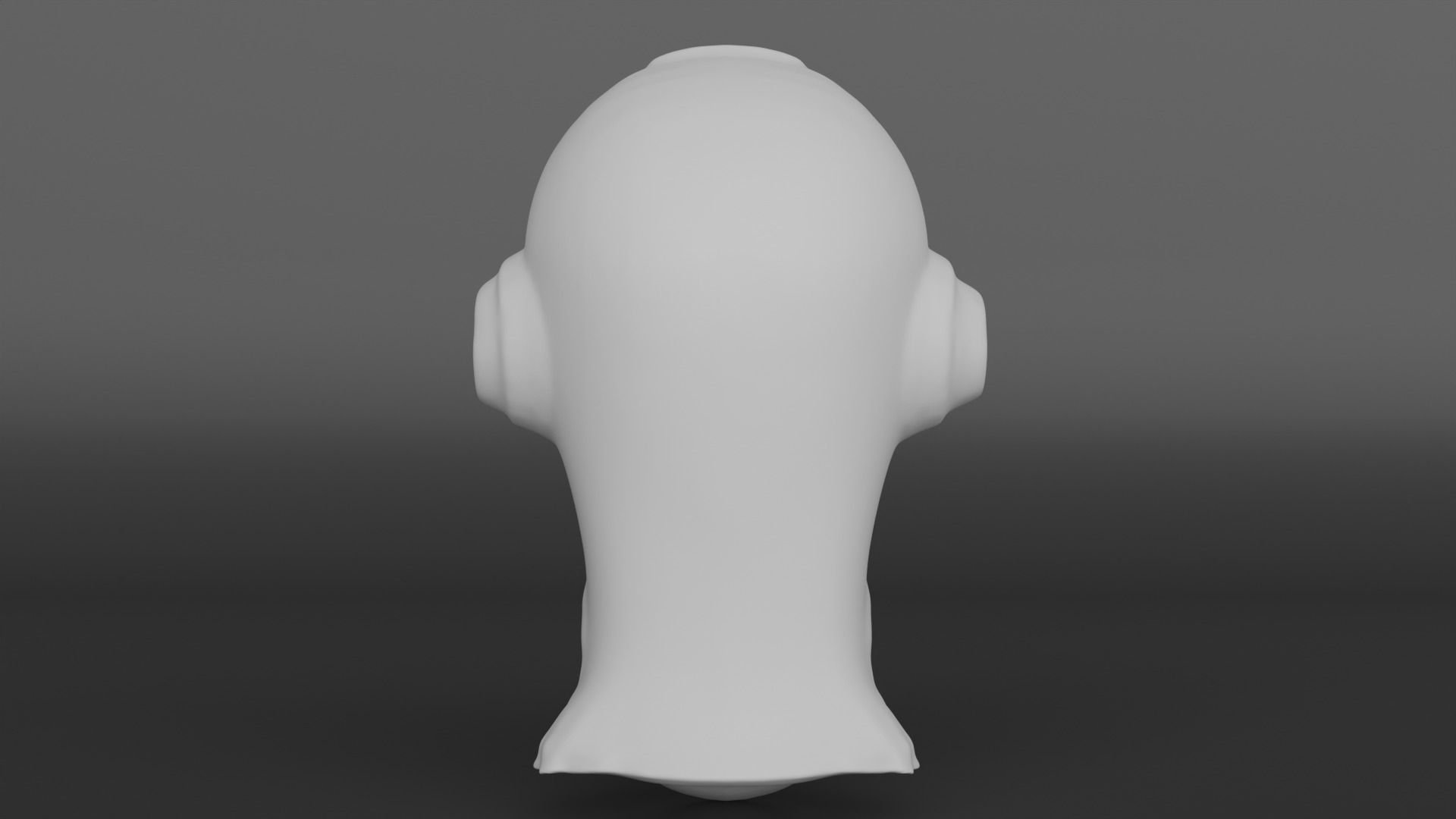 Alien Robo Head 3D print model_3