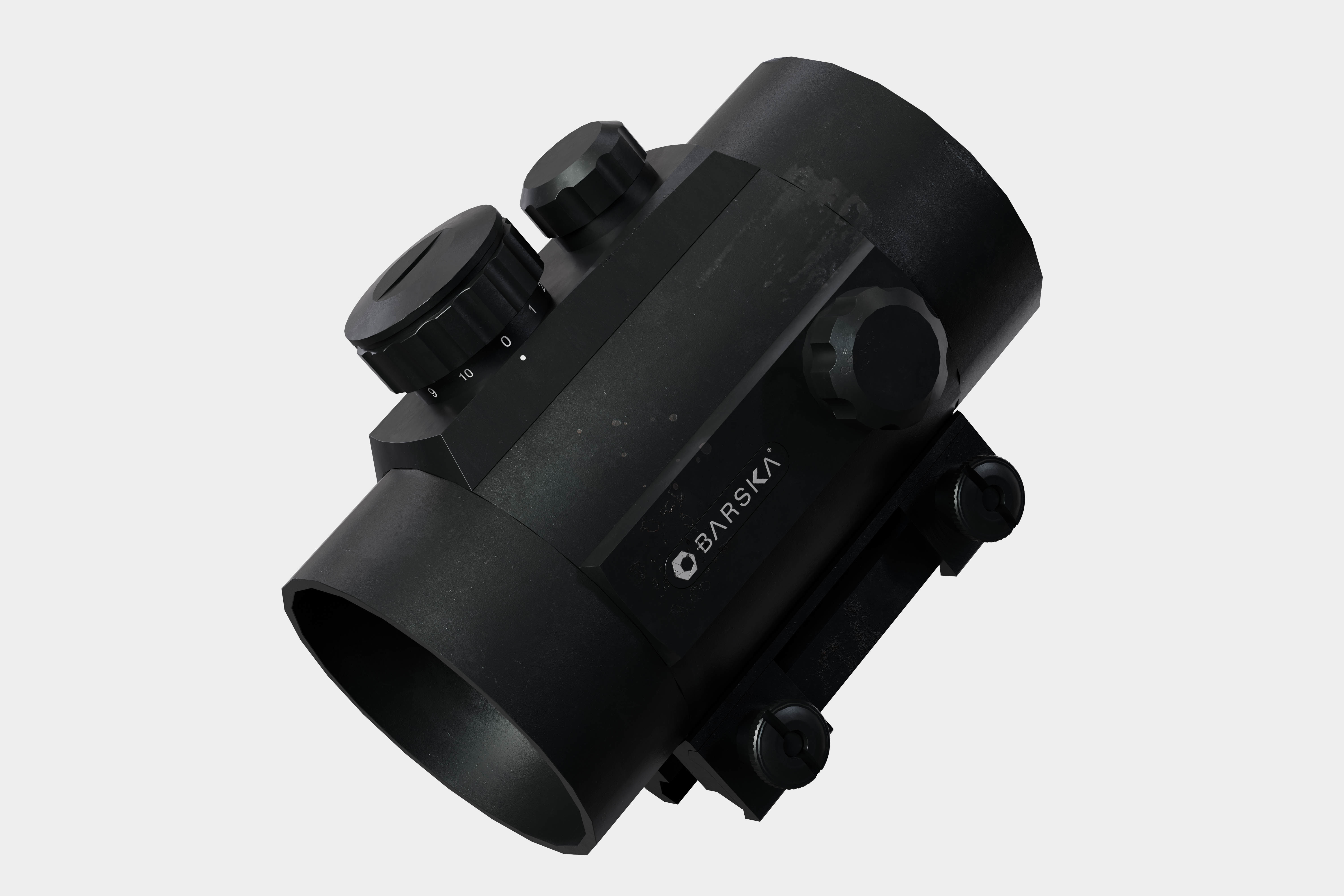 Barska 1x50mm 5 MOA Red Dot Scope 3D model_7