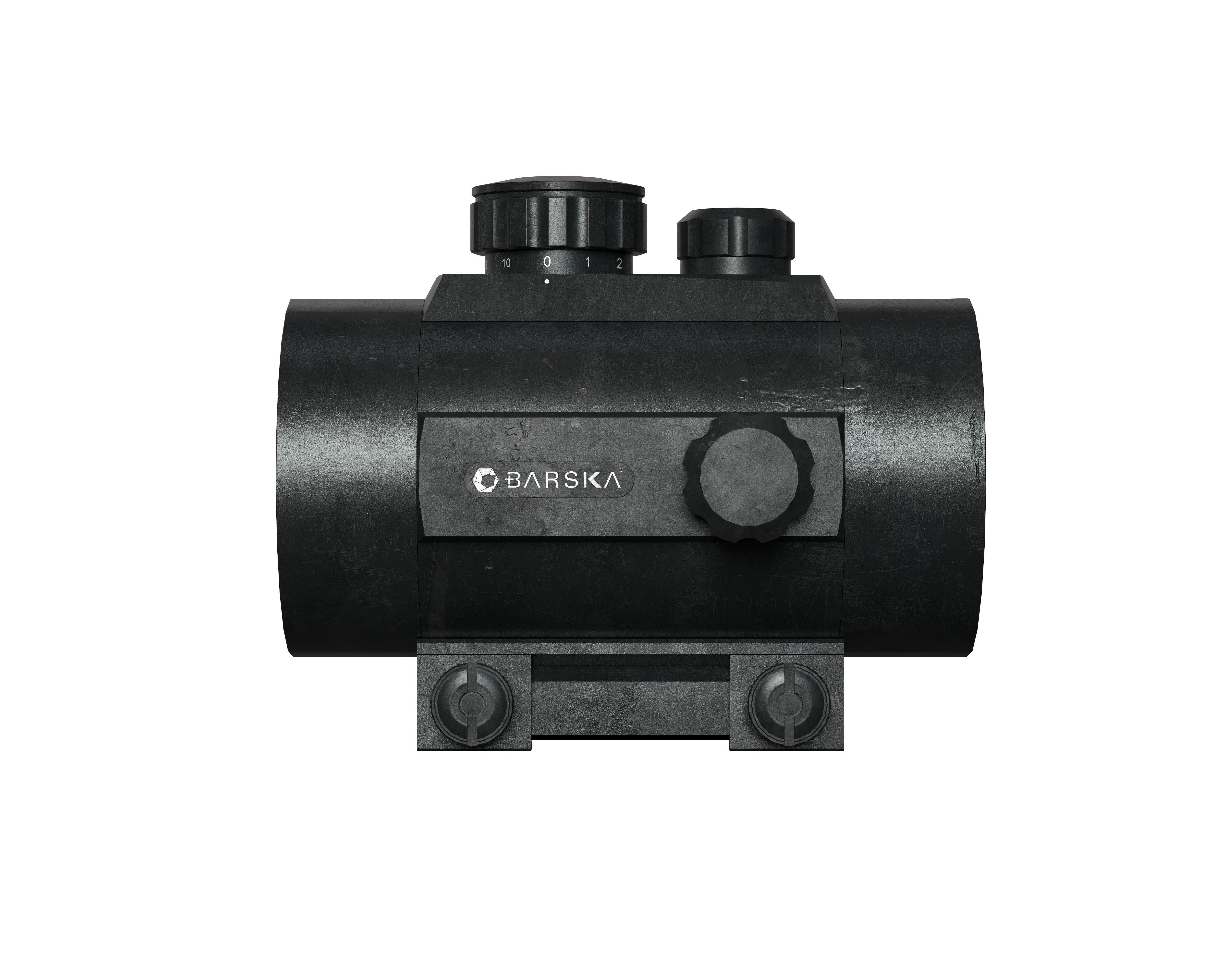 Barska 1x50mm 5 MOA Red Dot Scope 3D model_4