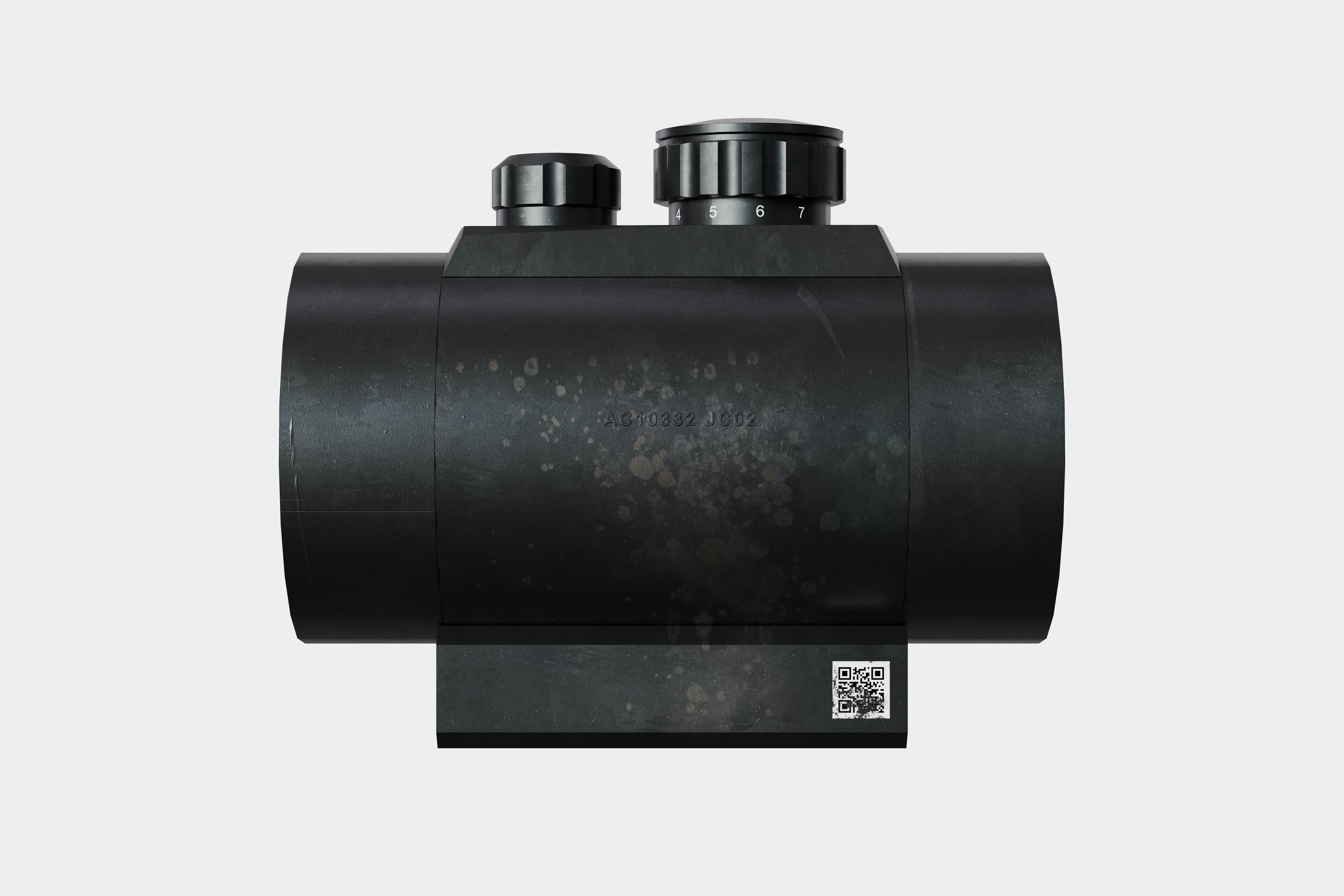 Barska 1x50mm 5 MOA Red Dot Scope 3D model_9