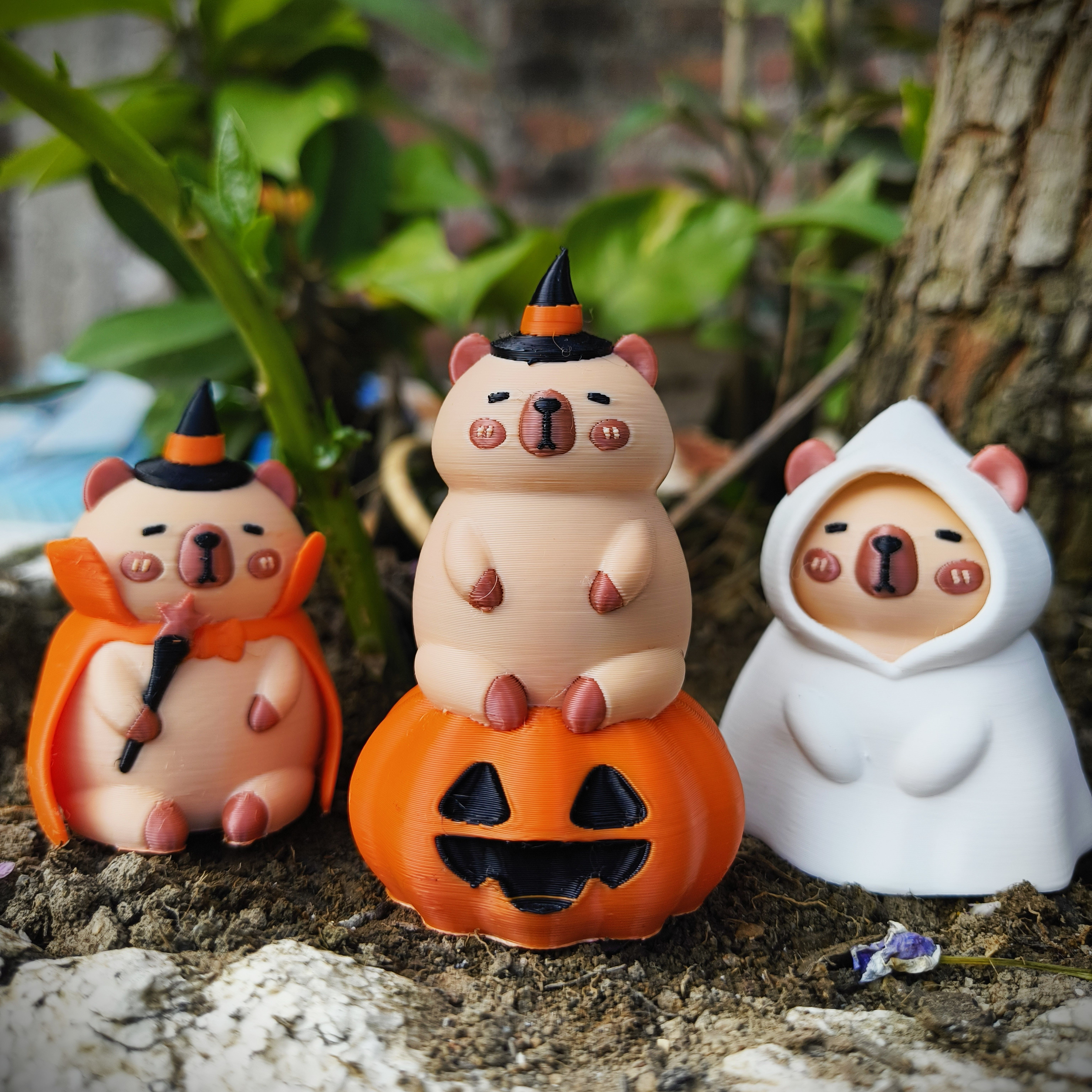 Halloween Special - Cute Capybara Collection 3D print model_1