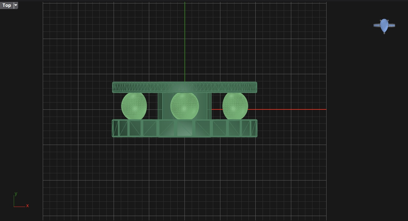 bead and cube Ring N02 Free 3D print model_5