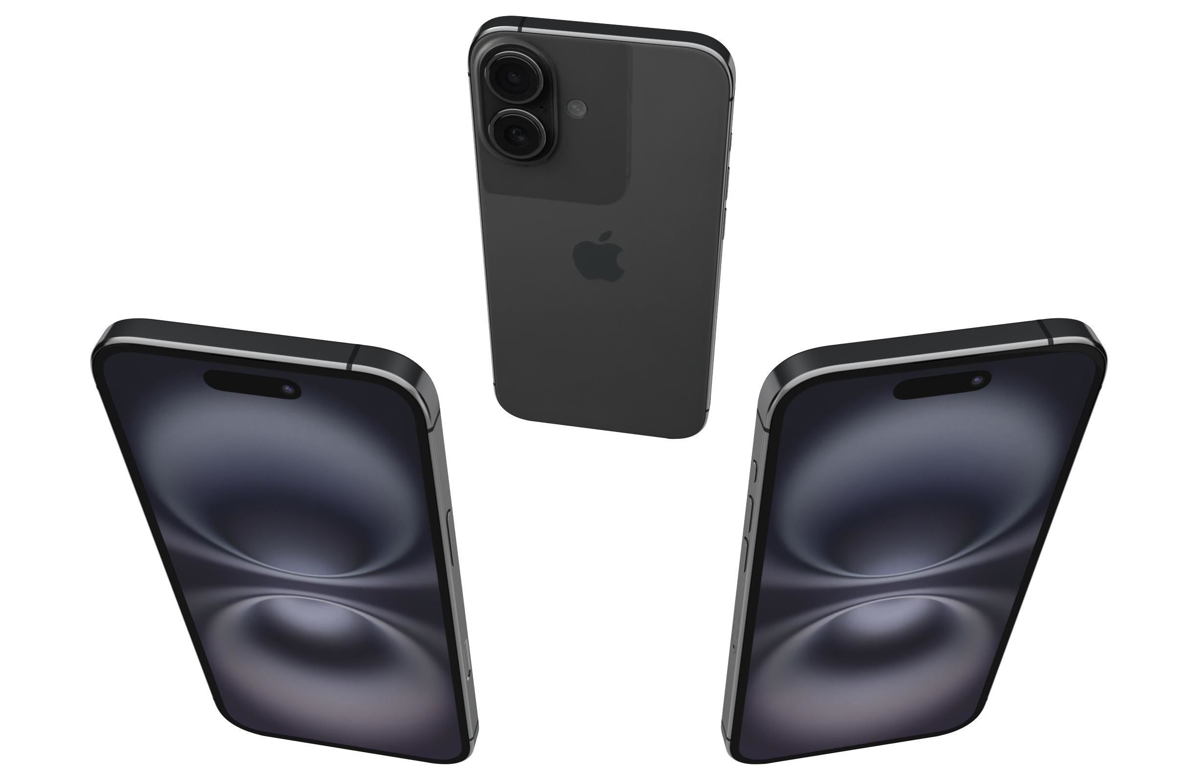 Apple iPhone 16 16 Plus and ipad Mini 2024 3D Model Collection_26