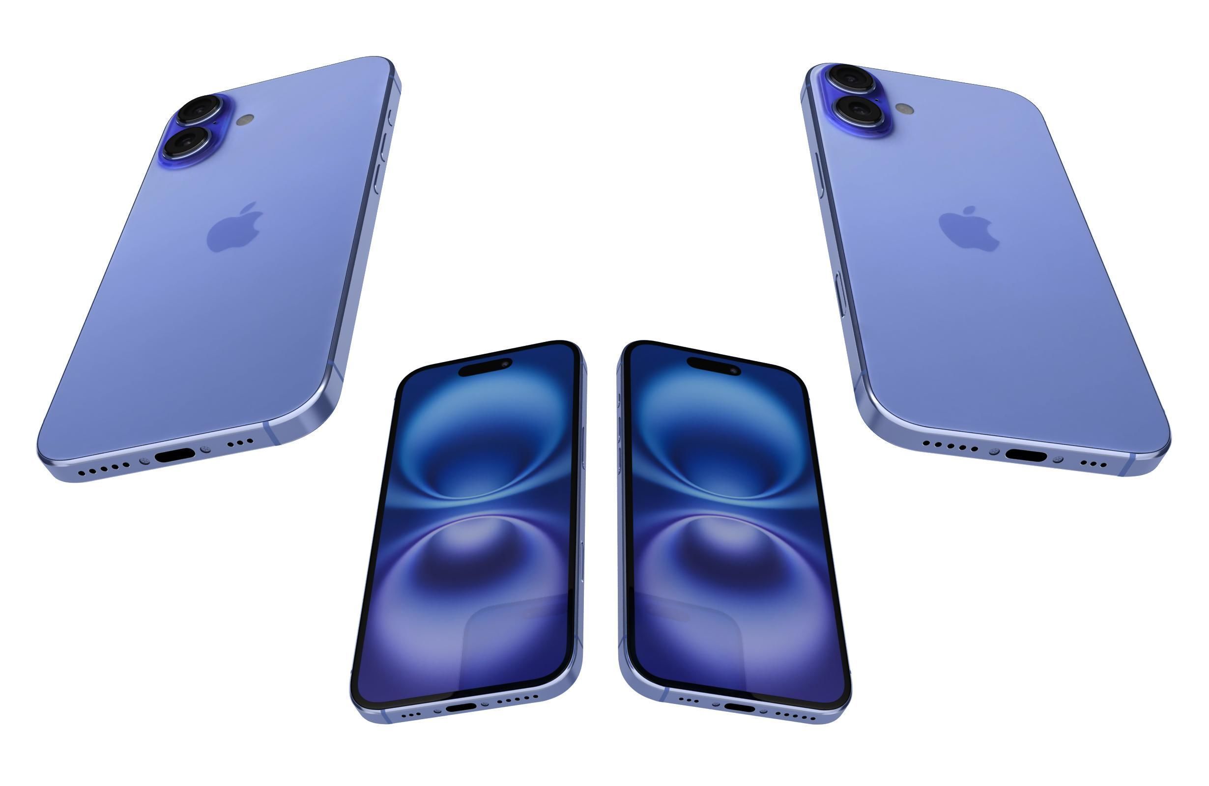 Apple iPhone 16 16 Plus and ipad Mini 2024 3D Model Collection_80