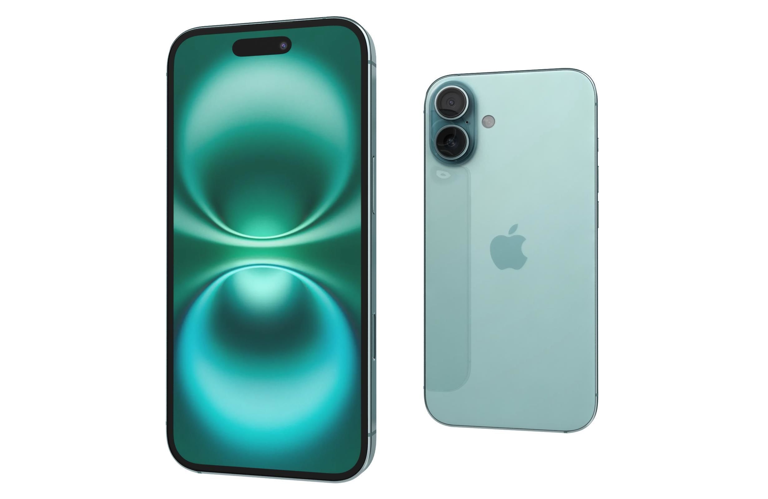 Apple iPhone 16 16 Plus and ipad Mini 2024 3D Model Collection_37