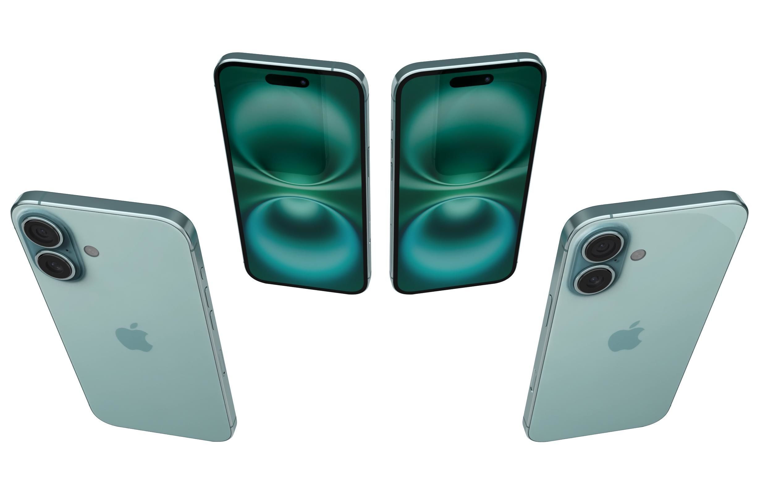 Apple iPhone 16 16 Plus and ipad Mini 2024 3D Model Collection_77