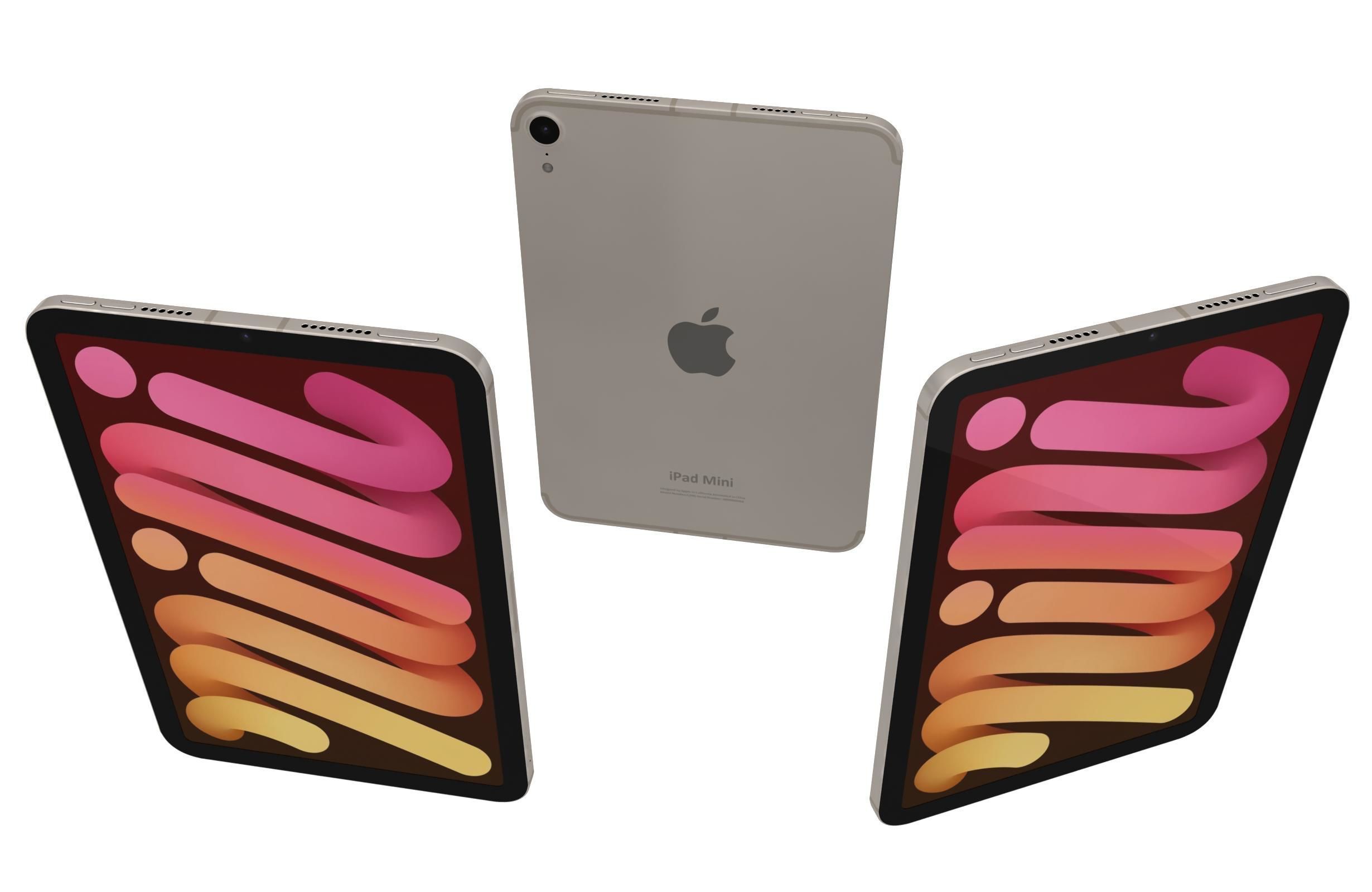 Apple iPhone 16 16 Plus and ipad Mini 2024 3D Model Collection_84