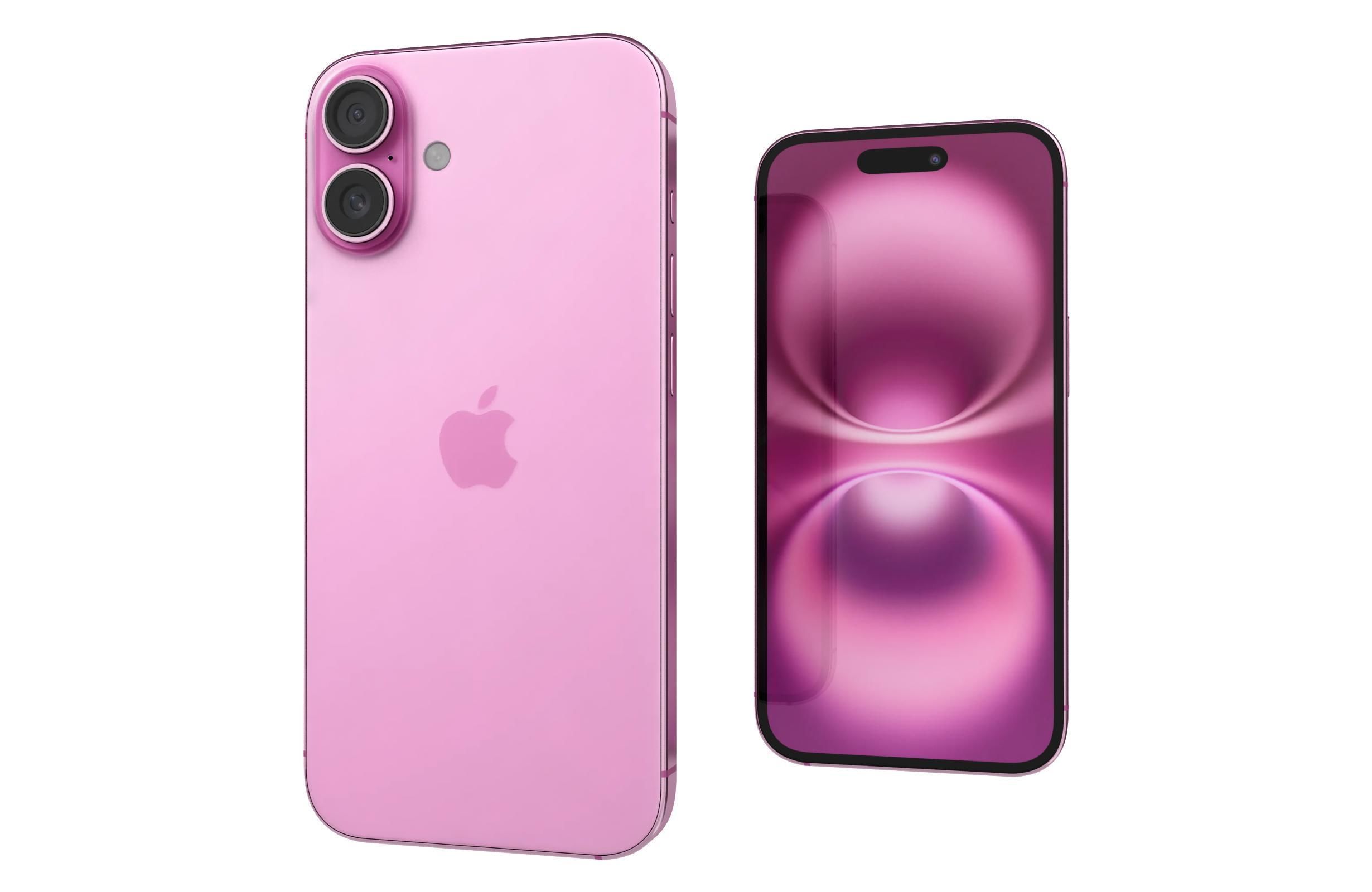 Apple iPhone 16 16 Plus and ipad Mini 2024 3D Model Collection_16