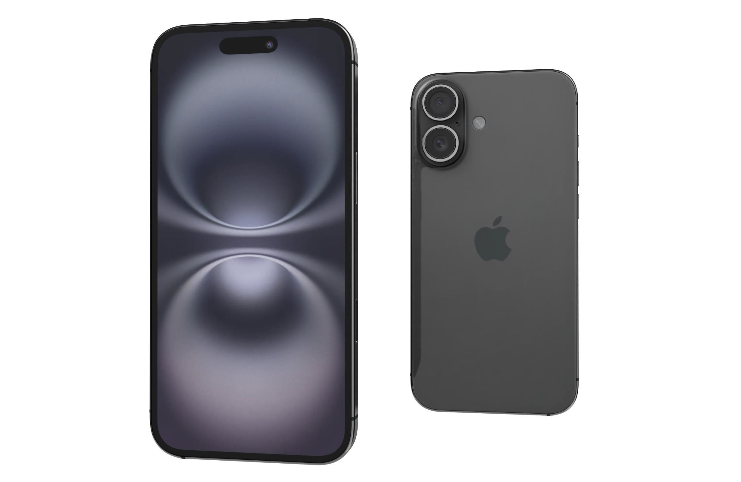 Apple iPhone 16 16 Plus and ipad Mini 2024 3D Model Collection_8