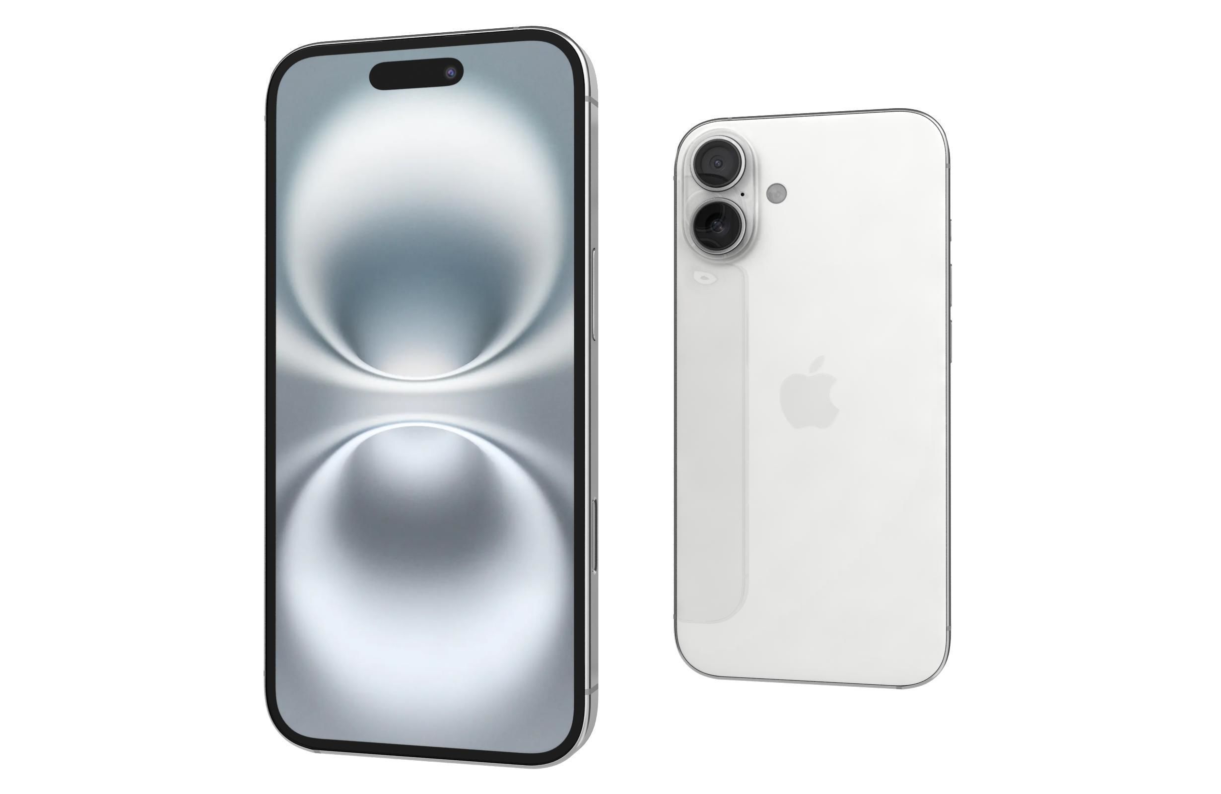 Apple iPhone 16 16 Plus and ipad Mini 2024 3D Model Collection_29