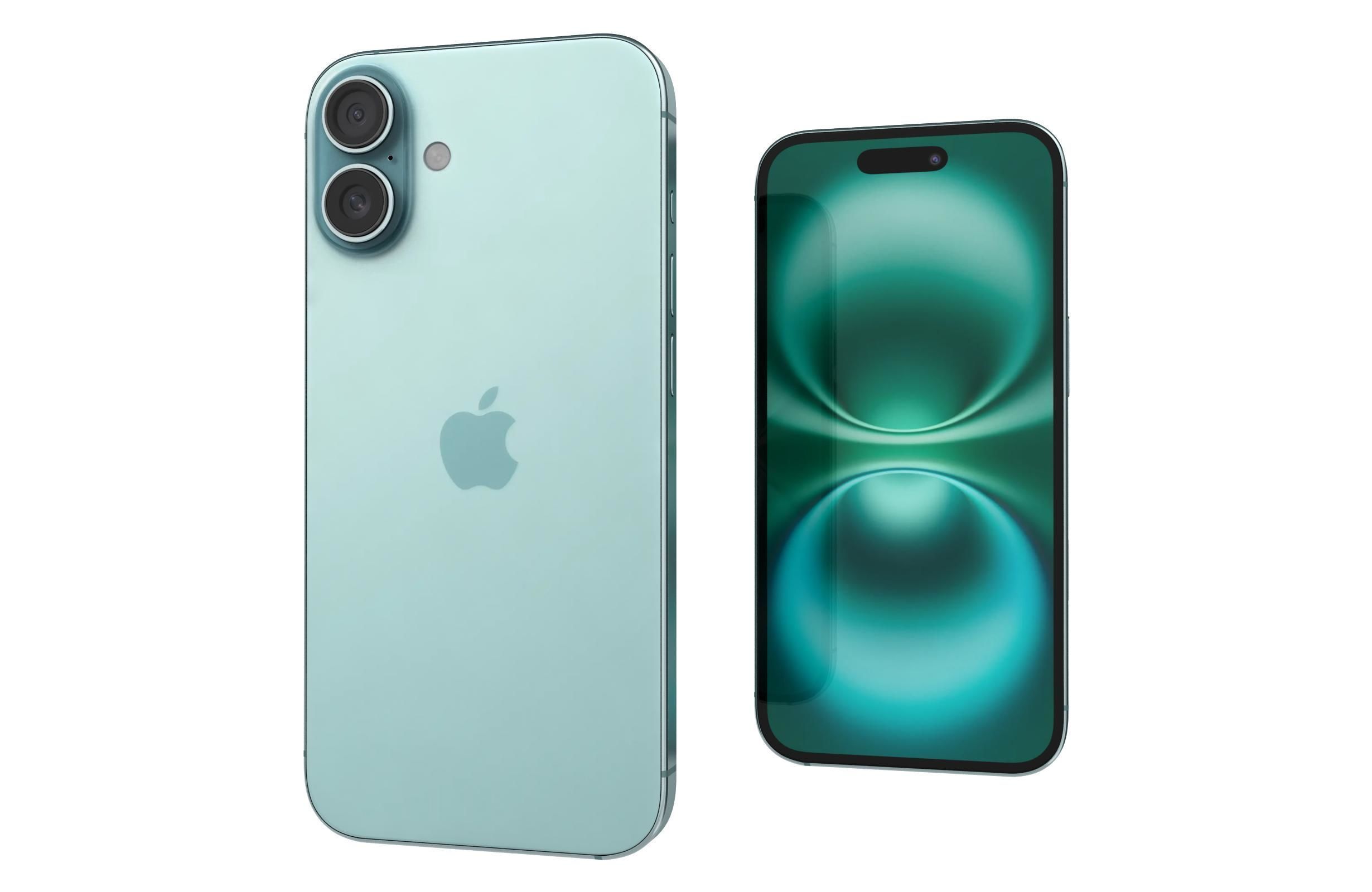 Apple iPhone 16 16 Plus and ipad Mini 2024 3D Model Collection_15