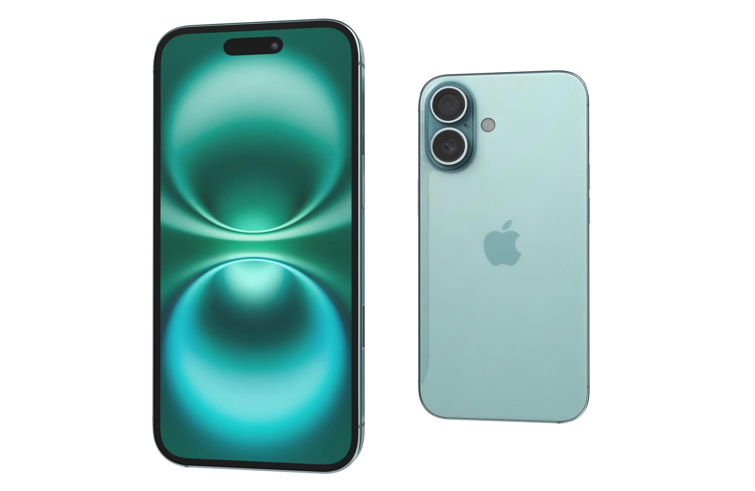 Apple iPhone 16 16 Plus and ipad Mini 2024 3D Model Collection_30