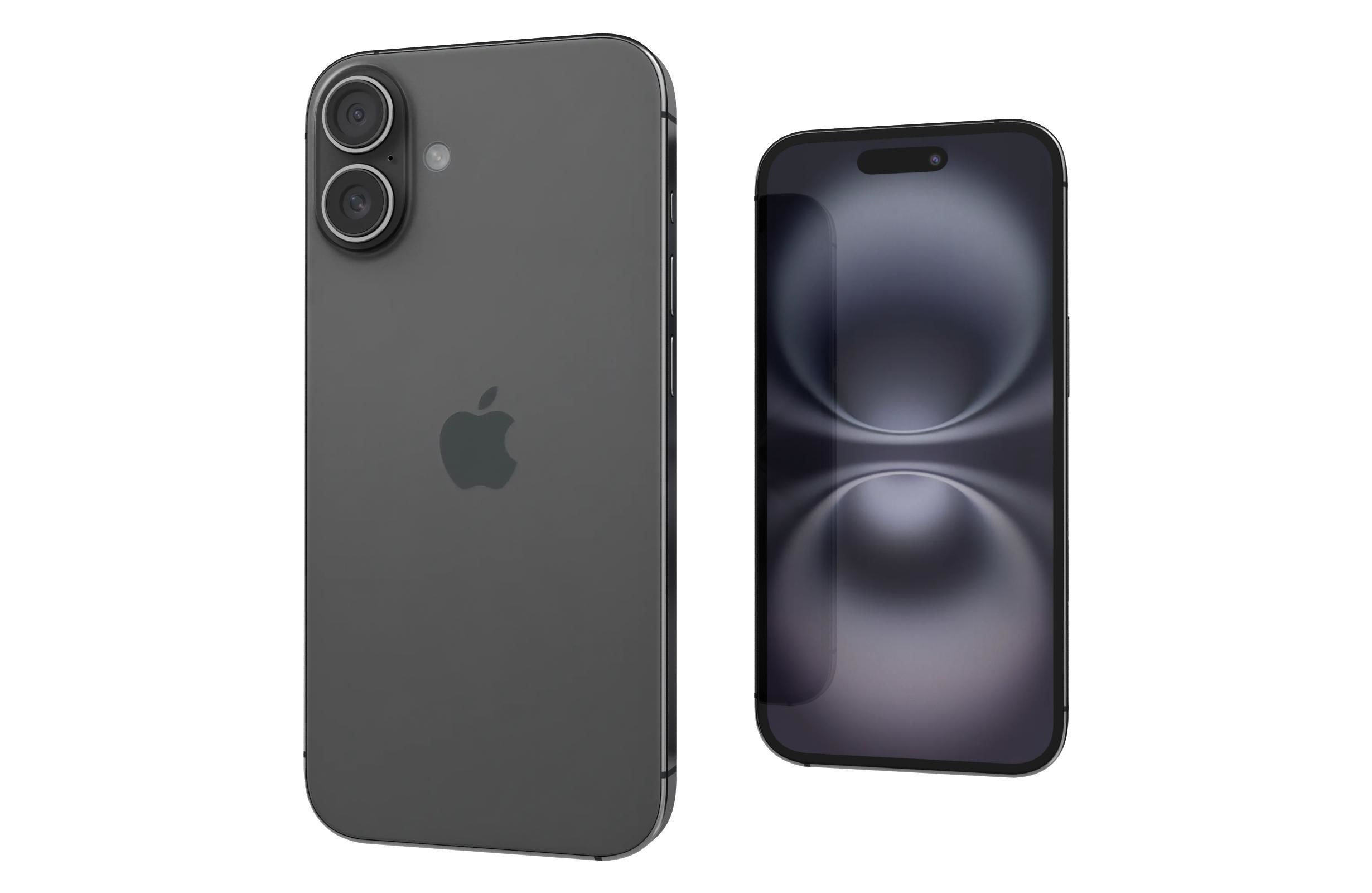 Apple iPhone 16 16 Plus and ipad Mini 2024 3D Model Collection_14
