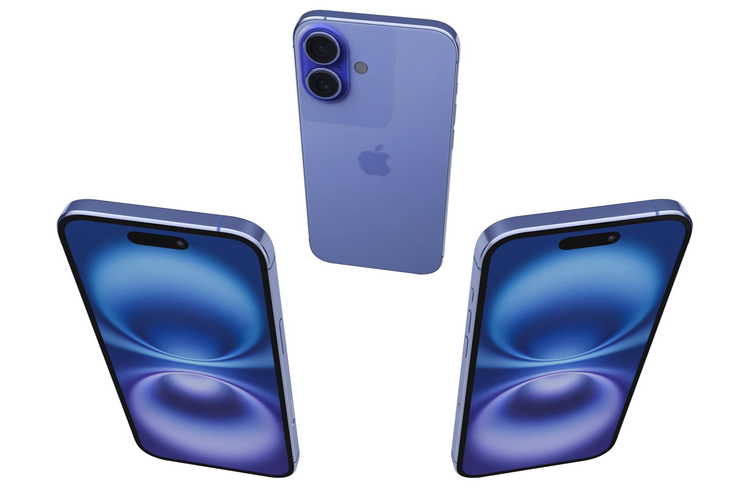 Apple iPhone 16 16 Plus and ipad Mini 2024 3D Model Collection_42