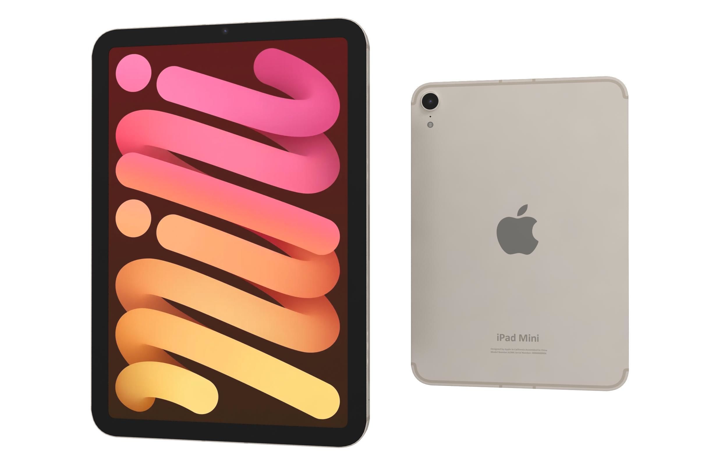 Apple iPhone 16 16 Plus and ipad Mini 2024 3D Model Collection_47