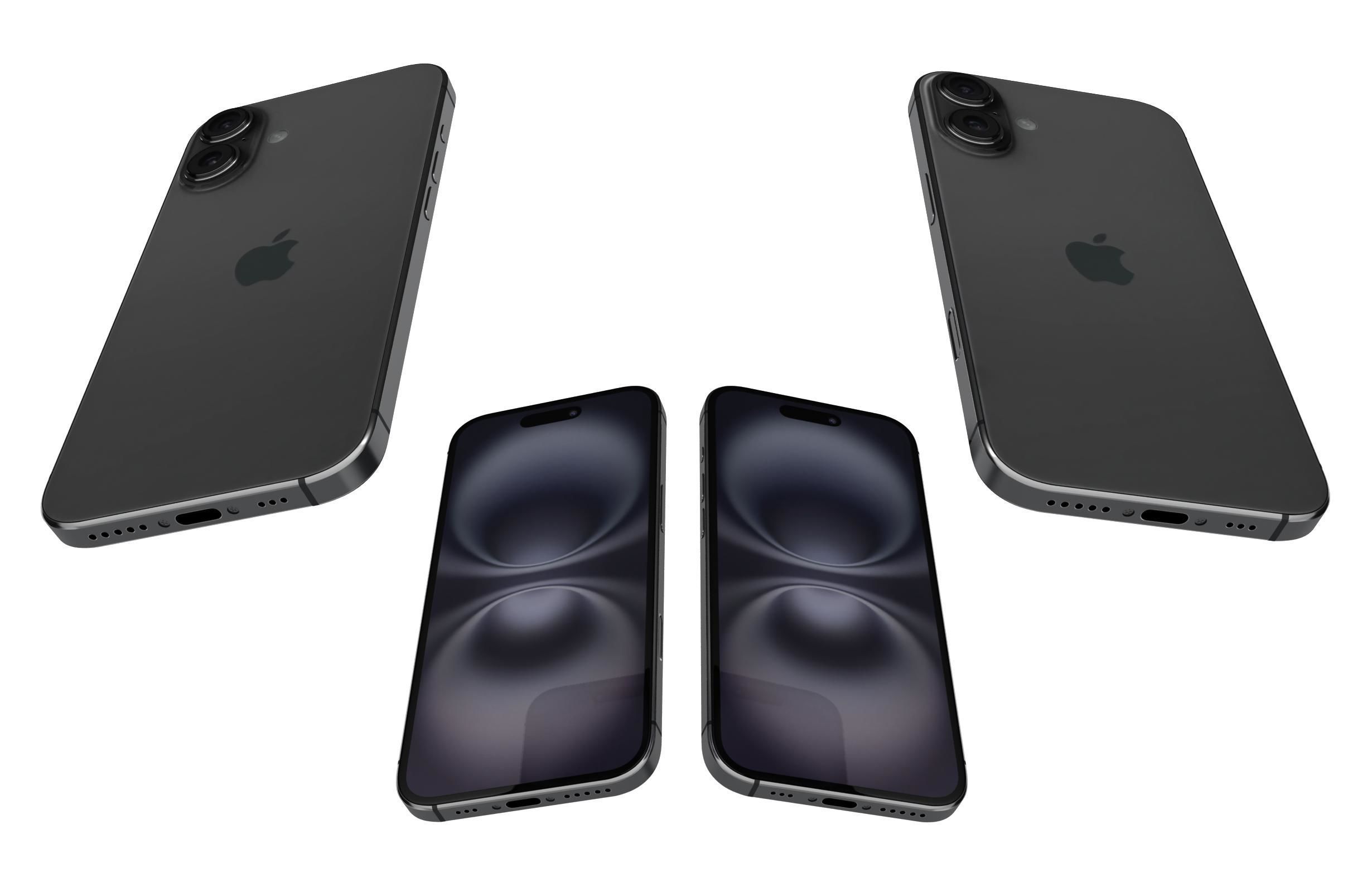 Apple iPhone 16 16 Plus and ipad Mini 2024 3D Model Collection_40