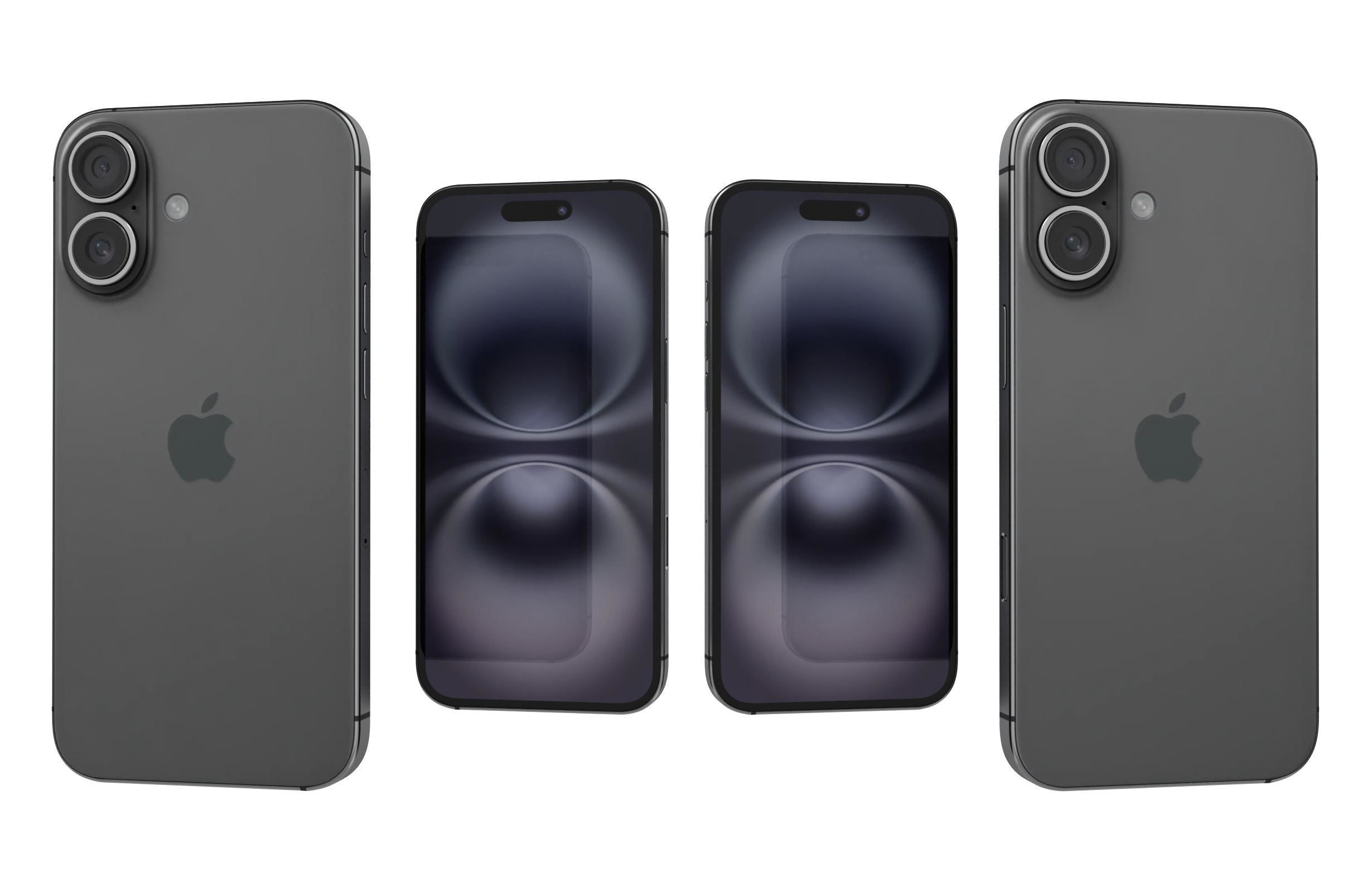 Apple iPhone 16 16 Plus and ipad Mini 2024 3D Model Collection_51