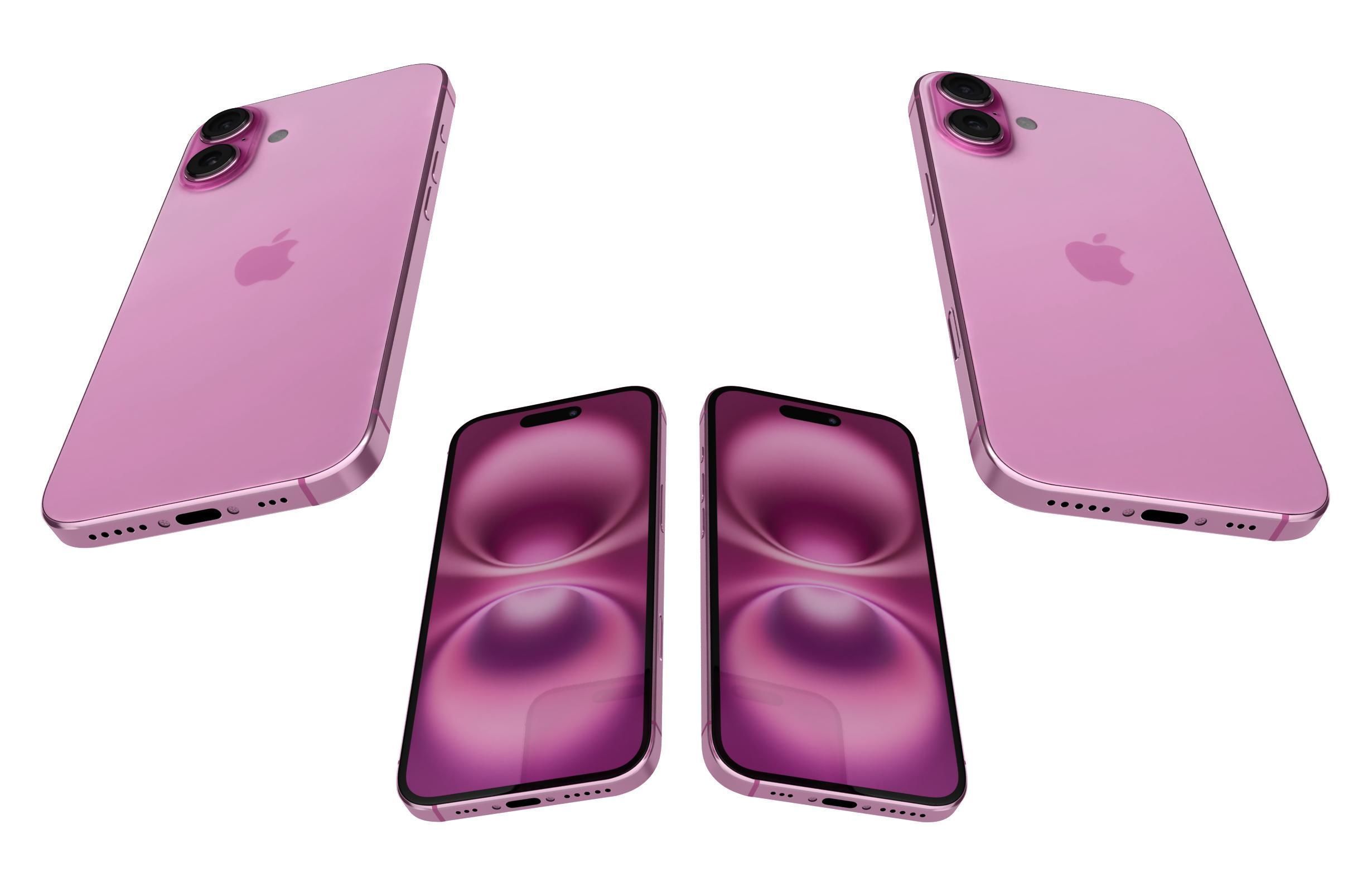 Apple iPhone 16 16 Plus and ipad Mini 2024 3D Model Collection_76